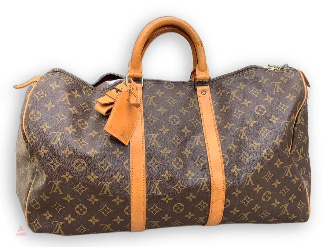 Louis Vuitton Louis Vuitton - Keepall 50 Monogram Boston Bag Preloved Size ONE SIZE - 3 Thumbnail