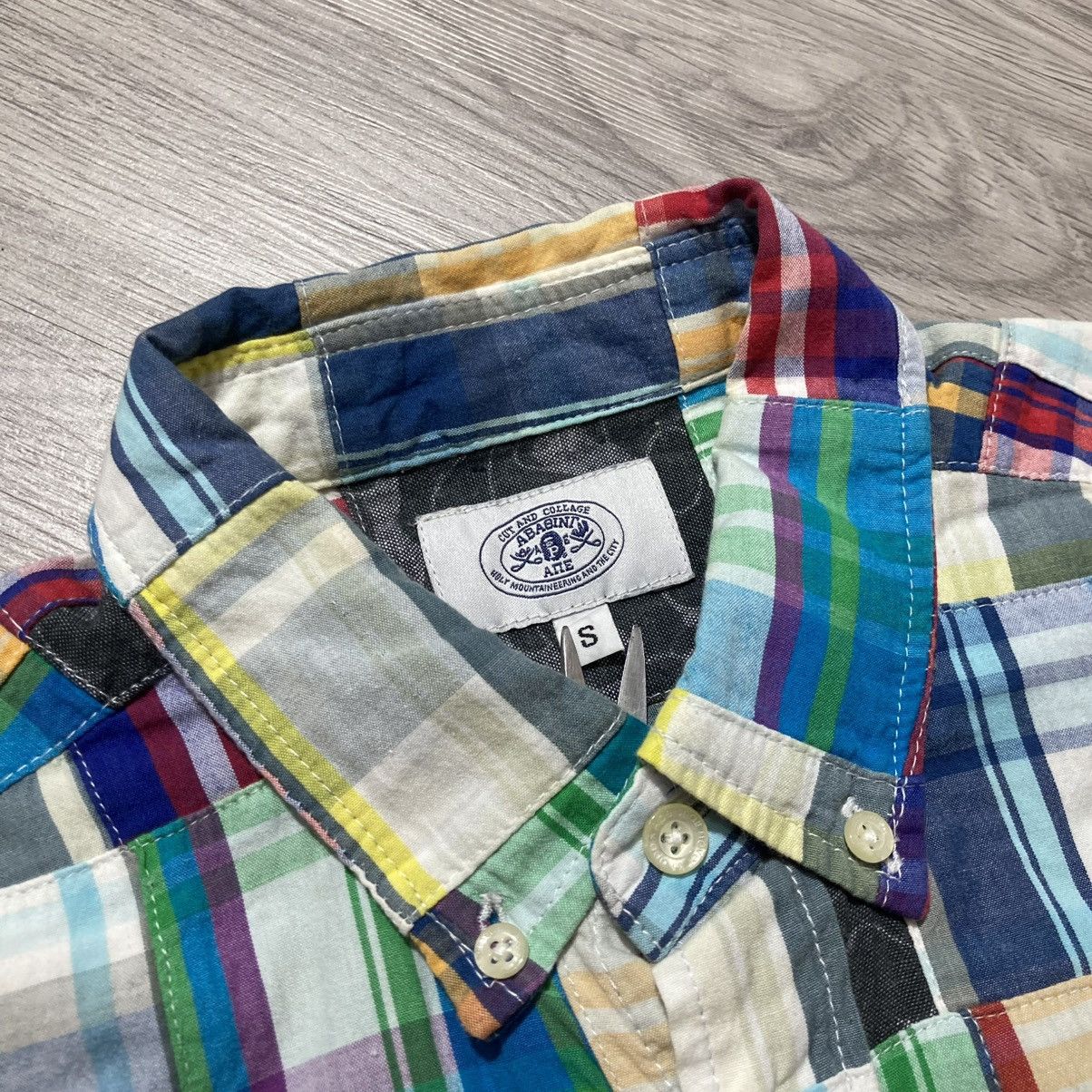 Bape OG Bape A Bathing Ape Camo Patchwork Long Slevee Shirt Size US S / EU 44-46 / 1 - 15 Thumbnail