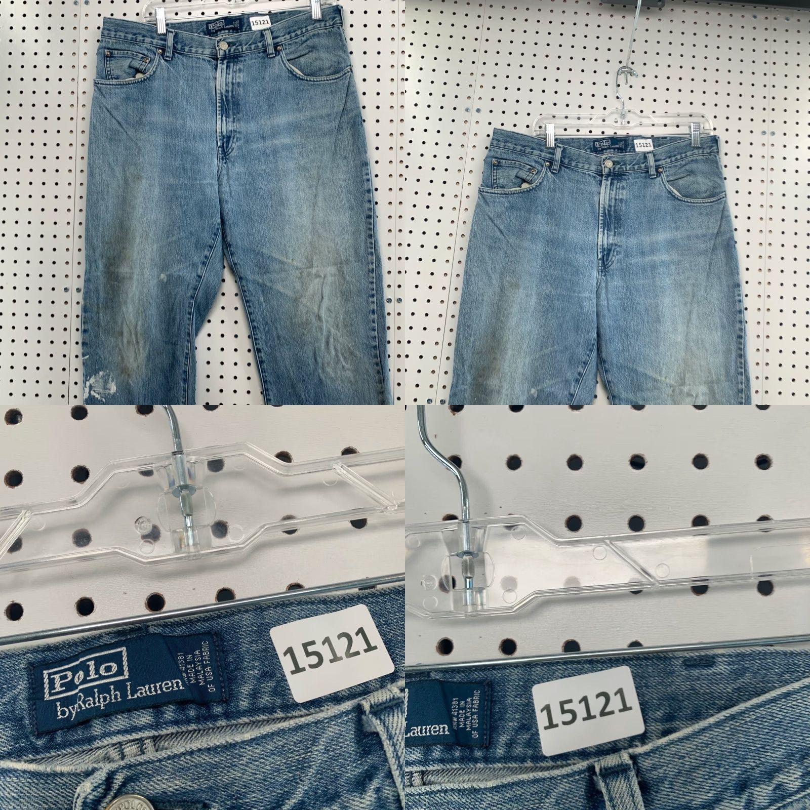 Polo Ralph Lauren VINTAGE Polo Ralph Lauren Jeans Size 36 X 30 Straight Leg Blue Mens Size US M / EU 48-50 / 2 - 8 Thumbnail