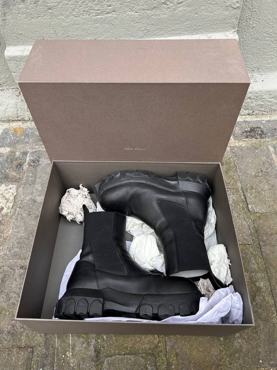 Rick Owens Rick Owens Beatle Bozo Boots Black Size US 9 / EU 42 - 4 Thumbnail
