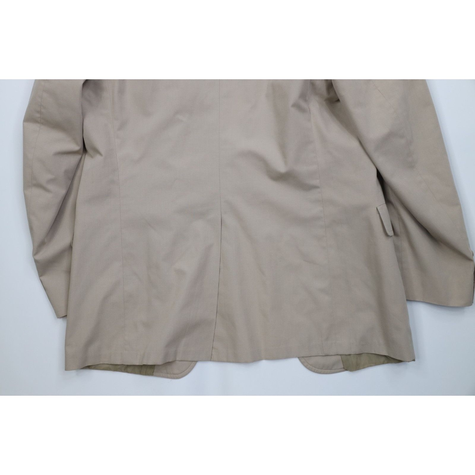 Saks Fifth Avenue Vintage 70s Saks Fifth Avenue 2 Piece Rayon Gabardine Suit Size 42R - 9 Thumbnail