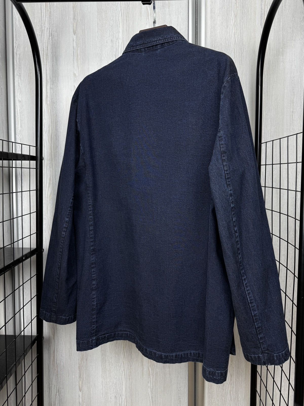 Polo Ralph Lauren Polo Ralph Lauren Dark Indigo Blue vintage blazer Jacket Size US L / EU 52-54 / 3 - 8 Thumbnail
