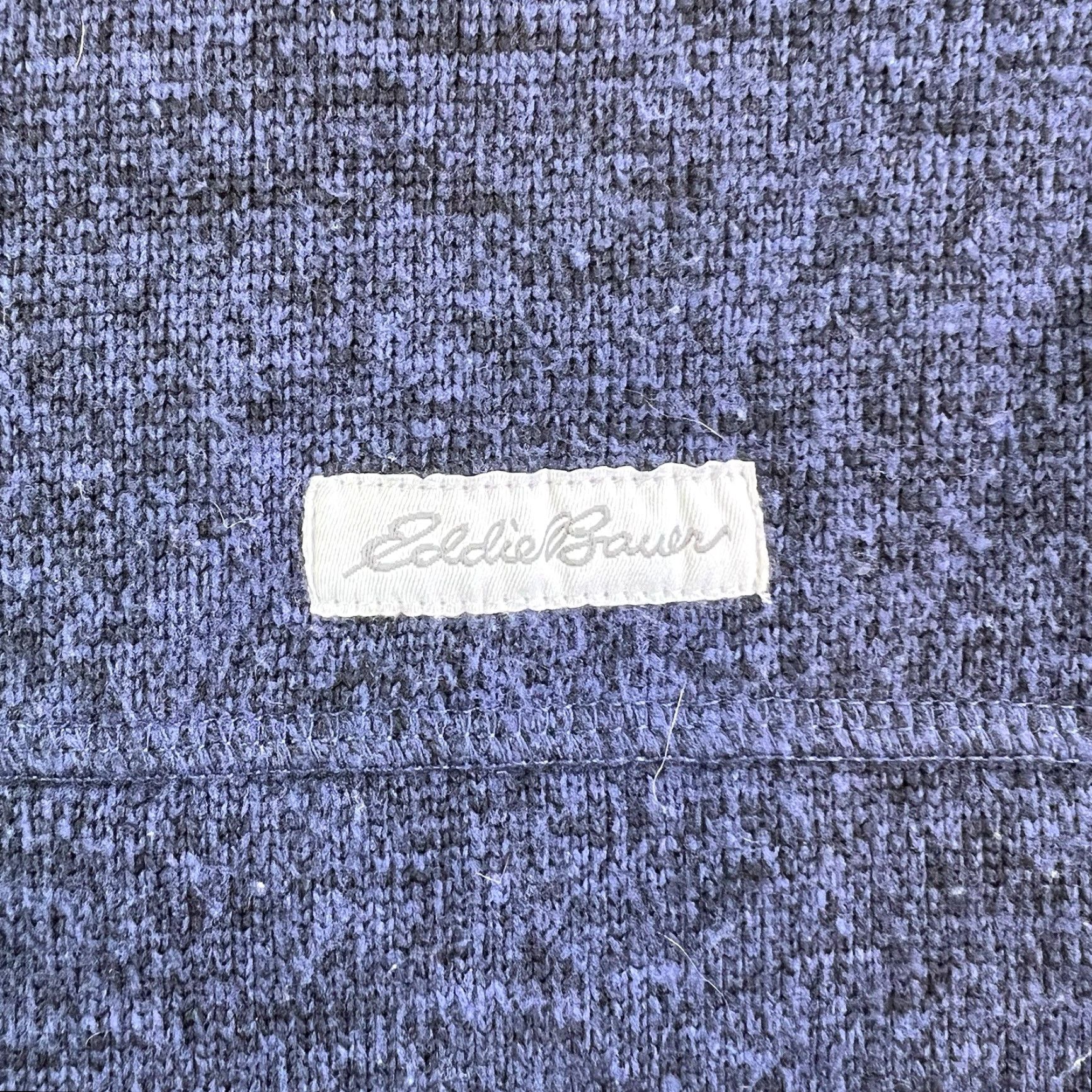 Eddie Bauer Eddie Bauer Sweater Mens Medium Blue Long Sleeve 1/4 Zip Fleece Pullover Adult Size US M / EU 48-50 / 2 - 7 Thumbnail
