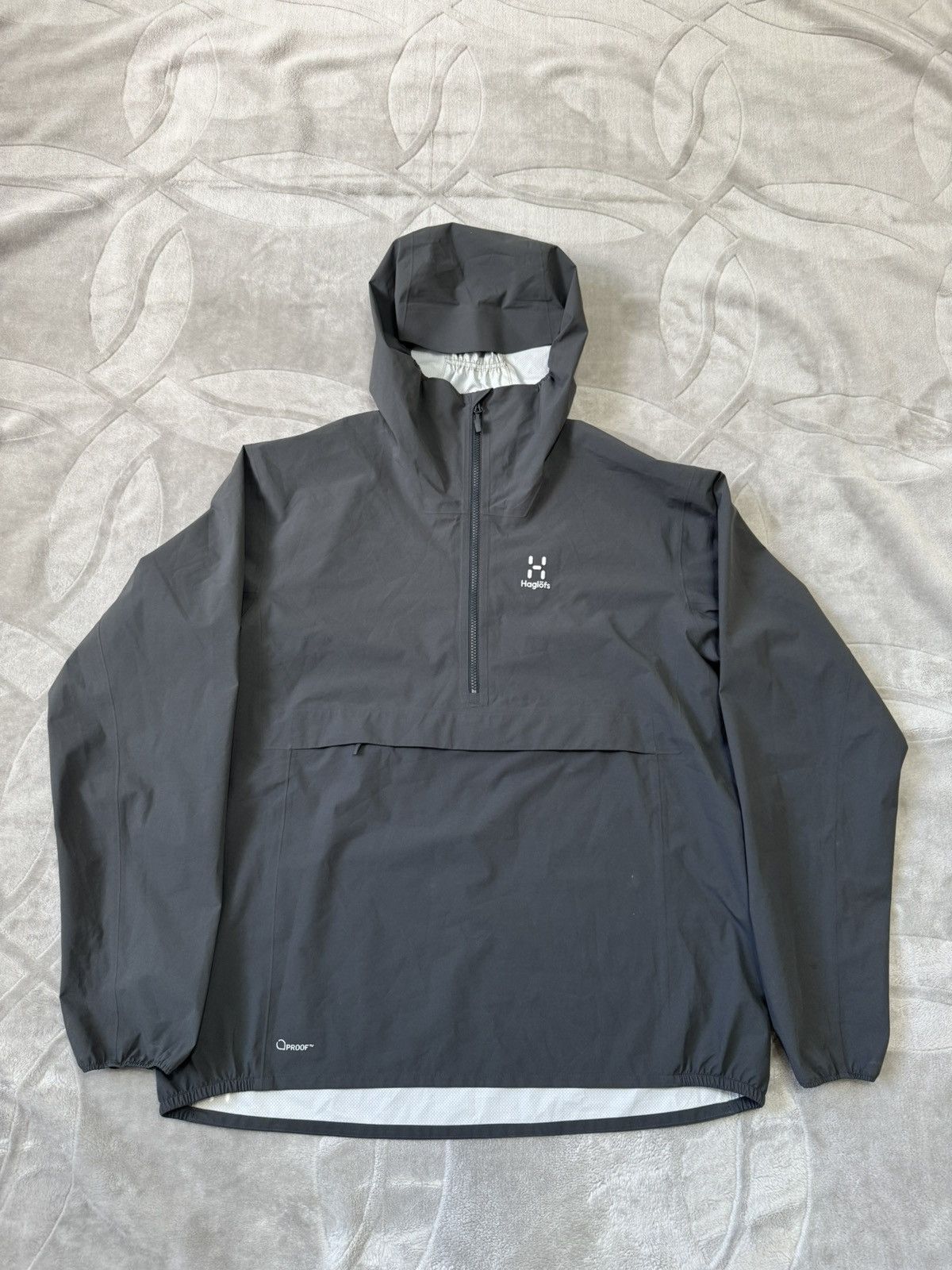 Haglofs Haglofs Sparv Proof Anorak Waterproof Jacket Grey size XL Size US XL / EU 56 / 4 - 1 Thumbnail