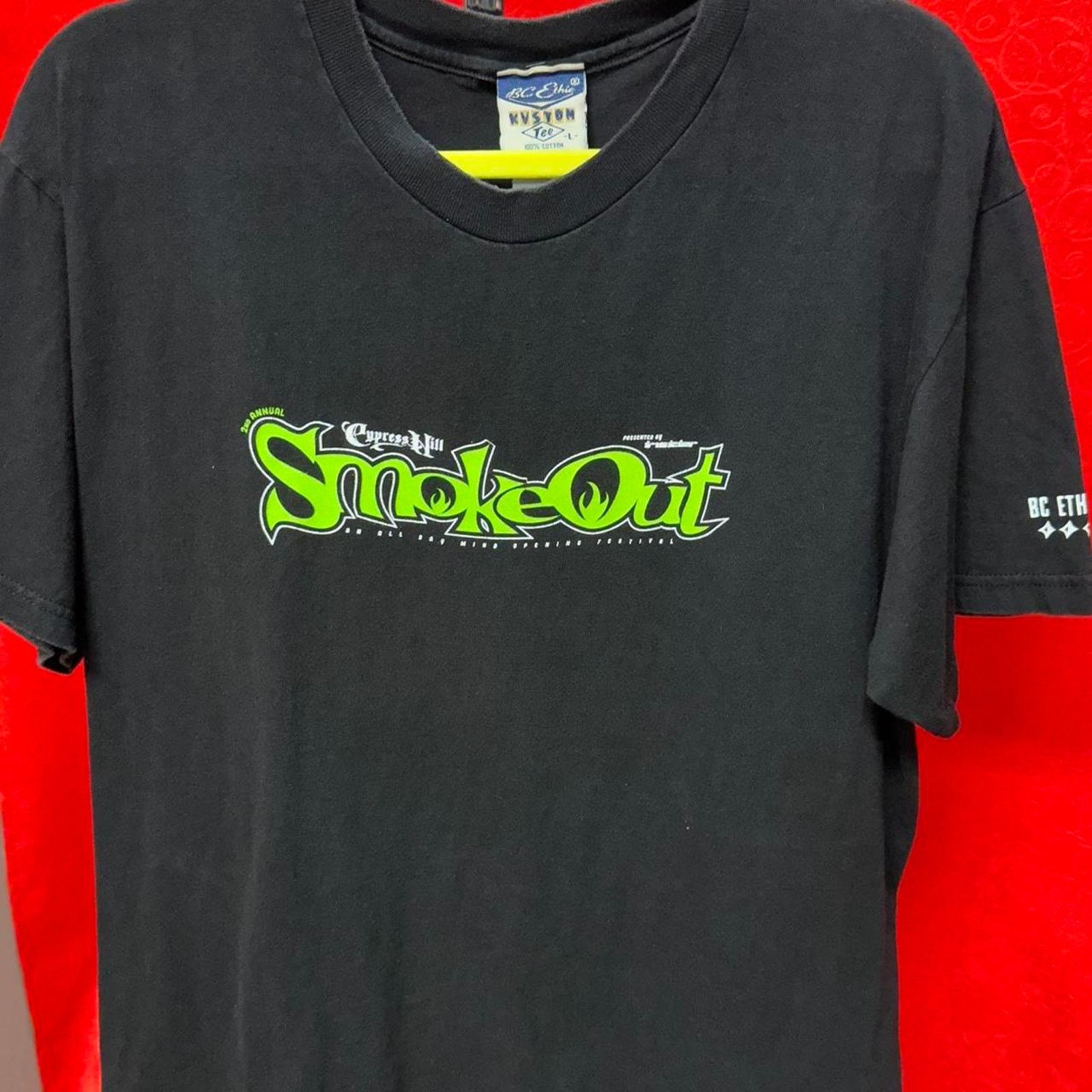 Vintage Vintage 1999 cypress hill smokeout Size US L / EU 52-54 / 3 - 2 Thumbnail