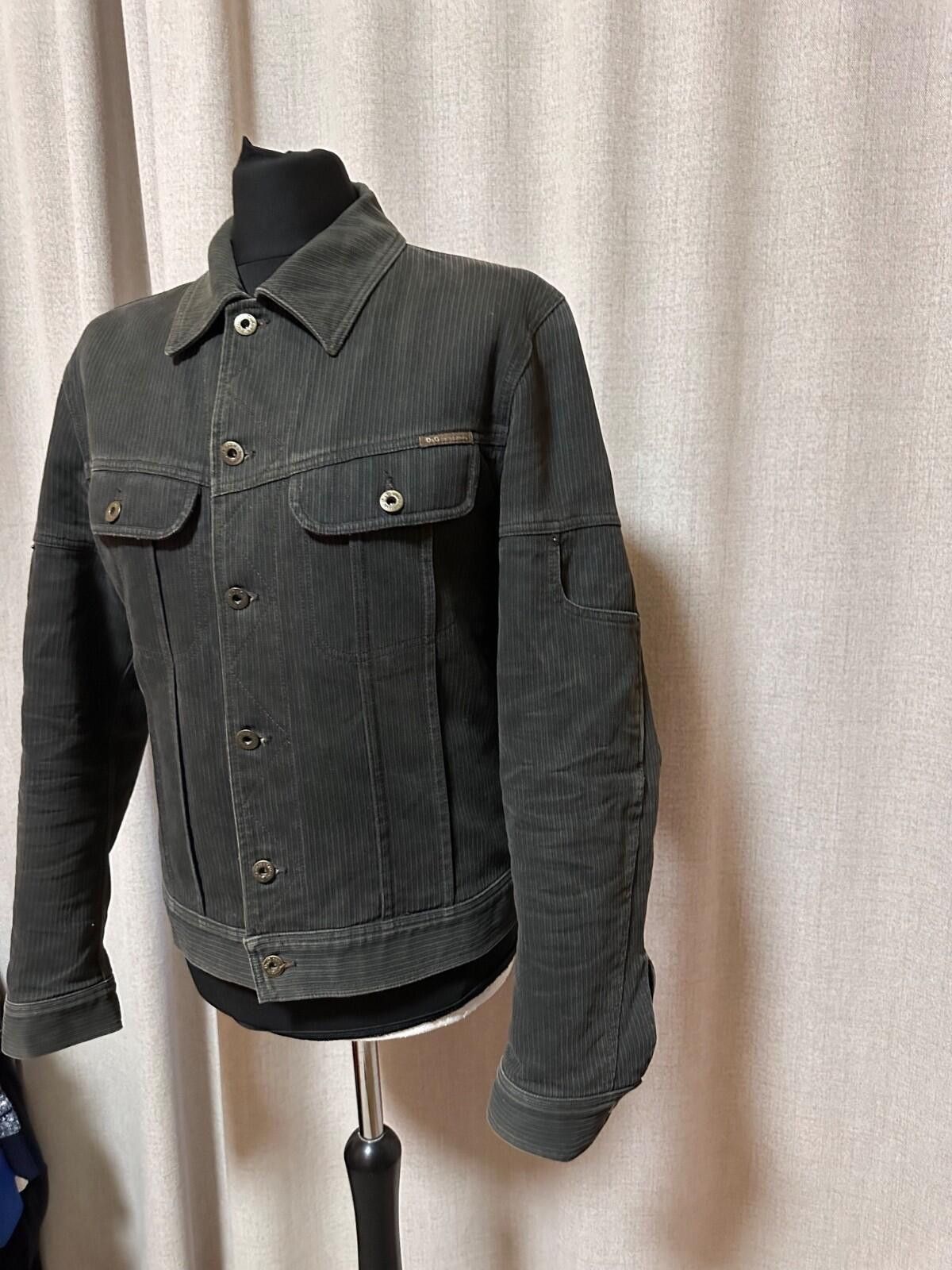 Dolce & Gabbana AW2003 Dolce & Gabbana Grey Corduroy Buttoned Jacket Sz M Size US M / EU 48-50 / 2 - 4 Thumbnail