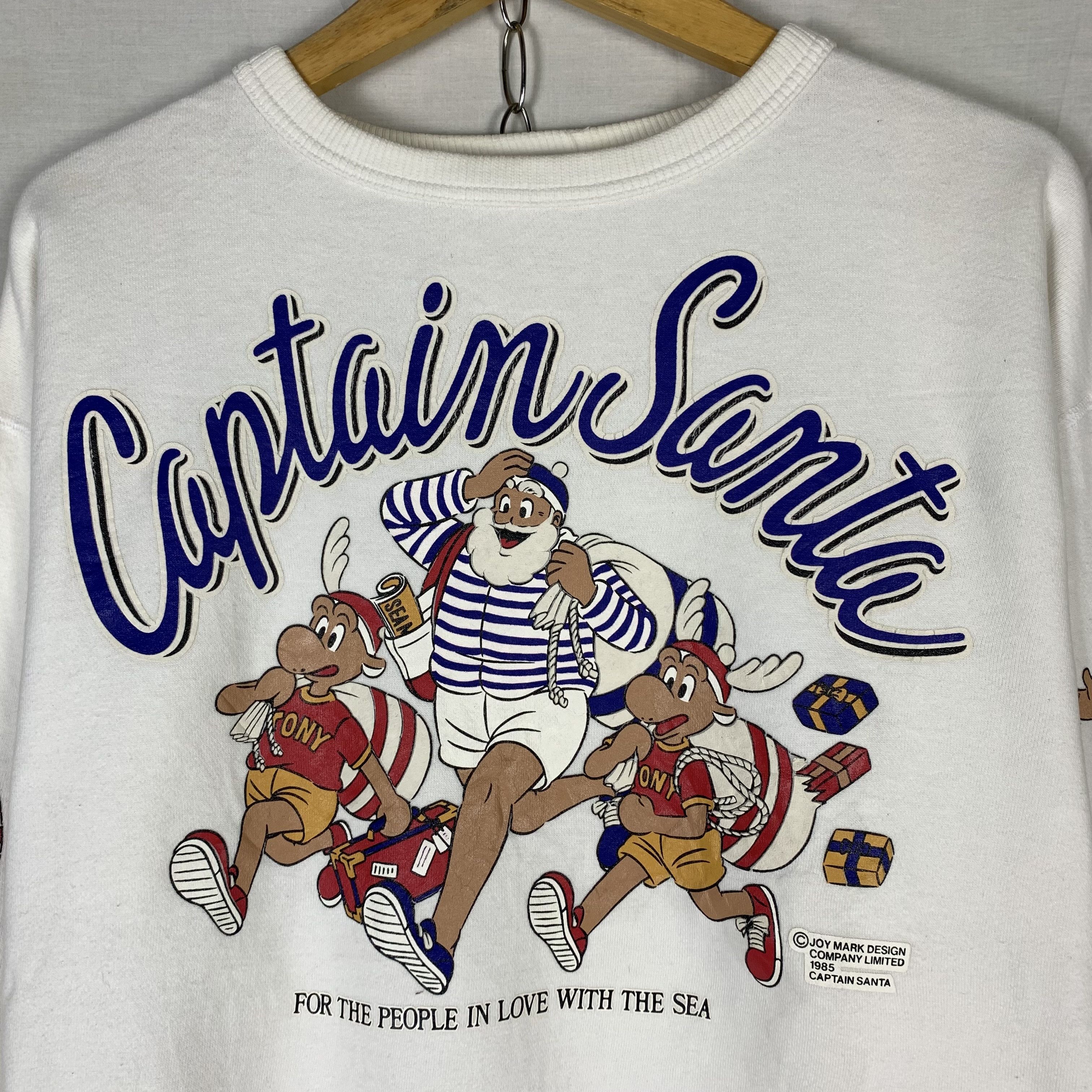 Cartoon Network Vintage Captain Santa Sweatshirt Crewneck Size US M / EU 48-50 / 2 - 3 Thumbnail