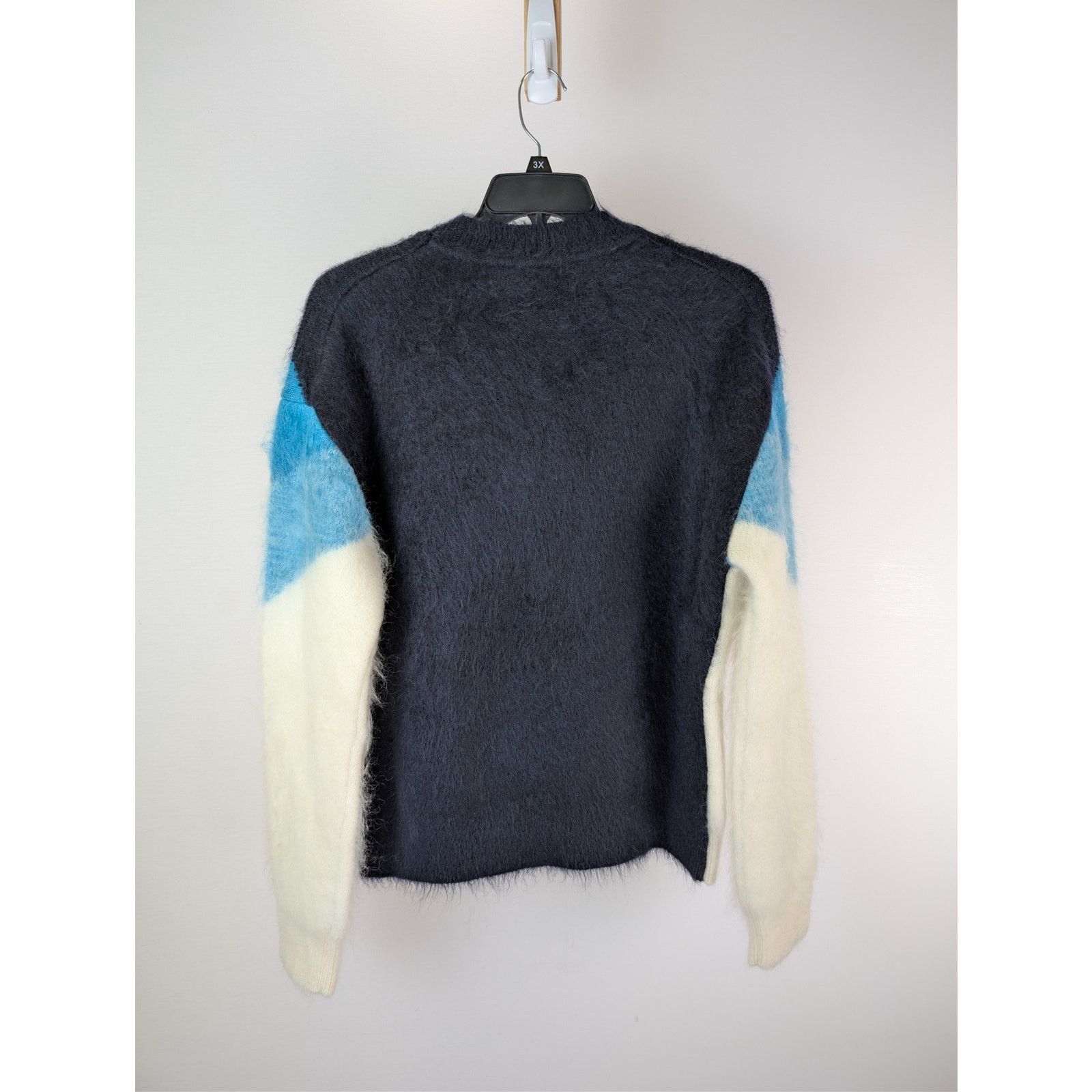 Bottega Veneta o1rshd1 wool mohair chevron jumper Knitwear Sweatshirt Size US M / EU 48-50 / 2 - 9 Thumbnail