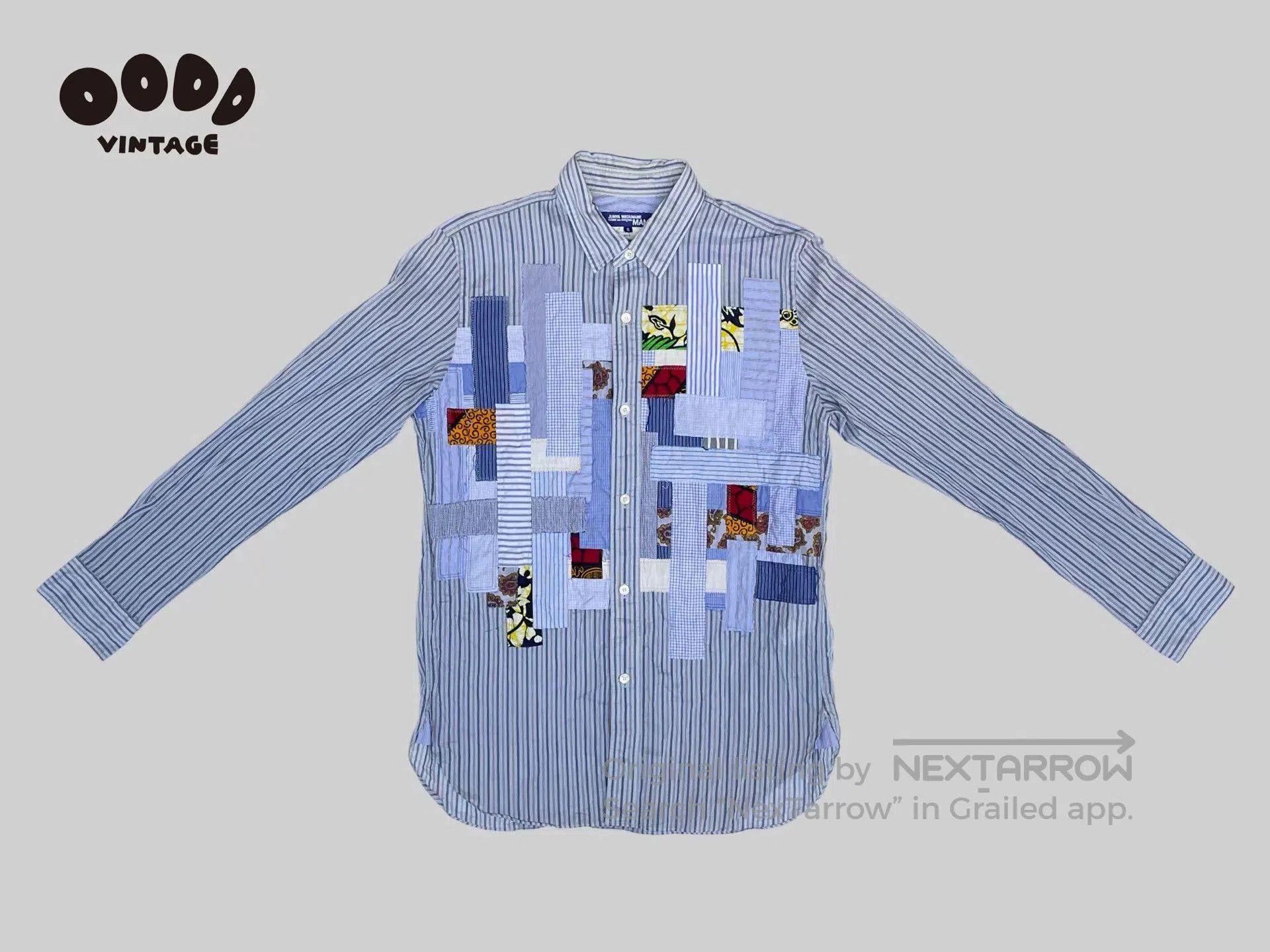 Junya Watanabe Junya Watanabe Patchwork Shirt. Size US M / EU 48-50 / 2 - 2 Thumbnail