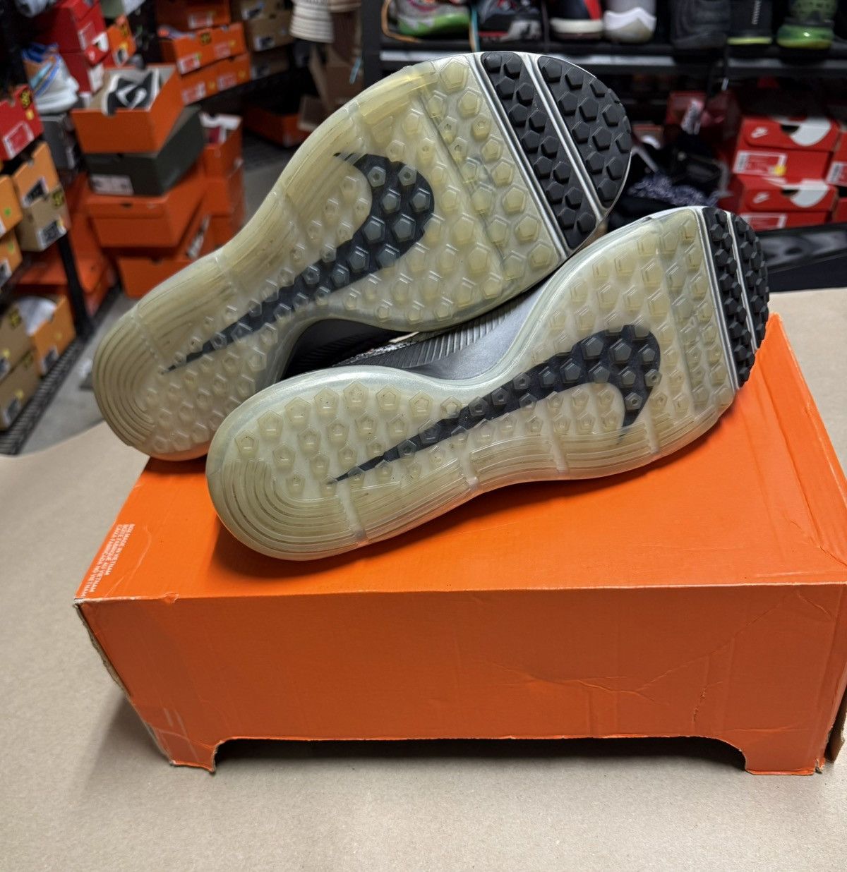Nike Nike Zoom All Out Flyknit Oreo Mens size 14 running shoes! Size US 14 / EU 47 - 5 Thumbnail