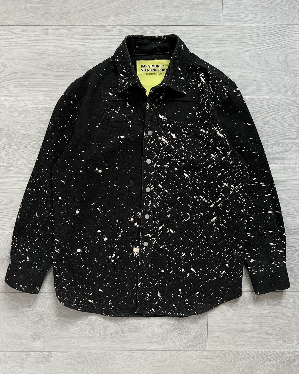 Raf Simons × Sterling Ruby Raf Simons Sterling Ruby RARE AW2014 Bleached Shirt Size US S / EU 44-46 / 1 - 8 Thumbnail