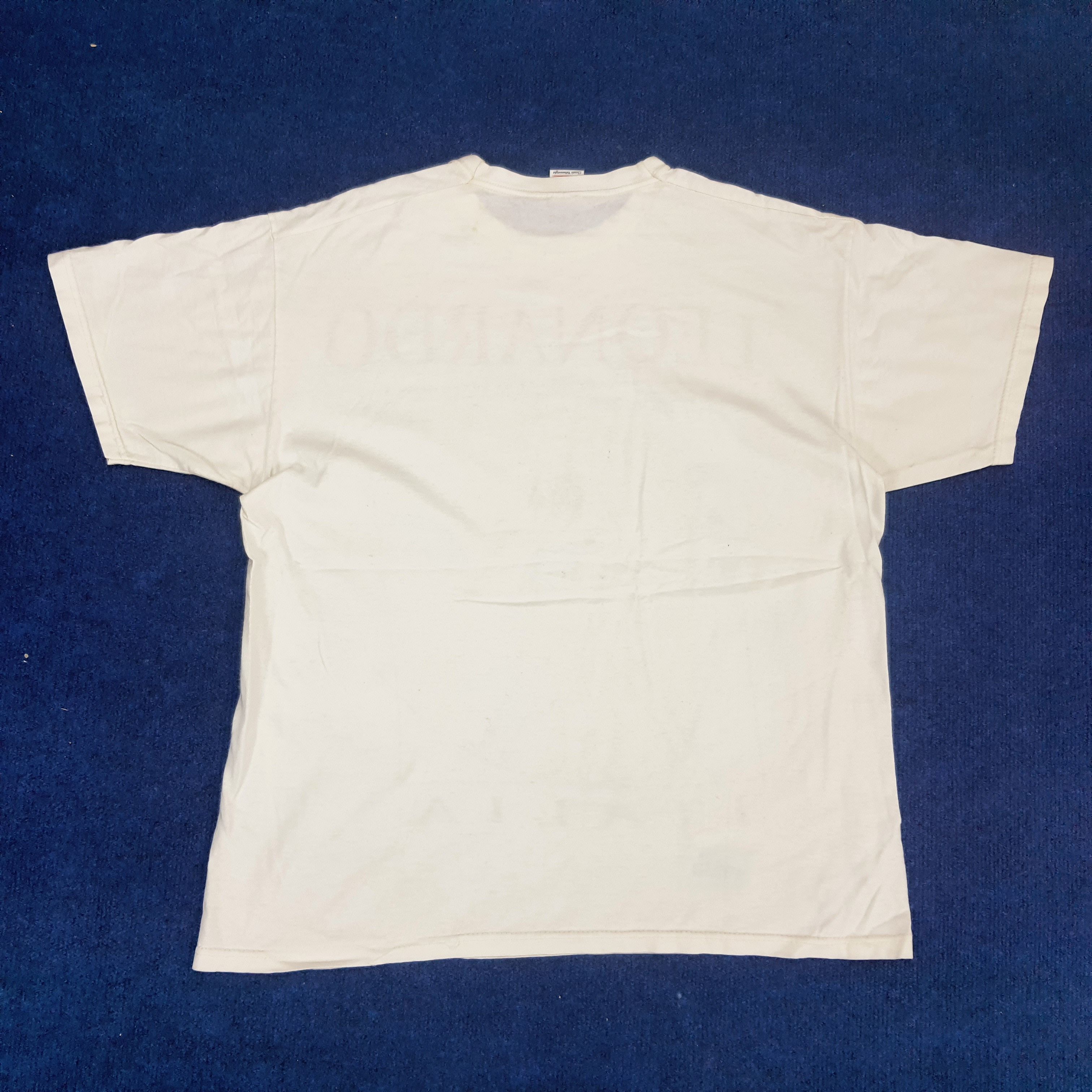 Vintage Vintage Leonardo Da Vinci Italia Vitruvian Man T-shirt Size US L / EU 52-54 / 3 - 3 Thumbnail