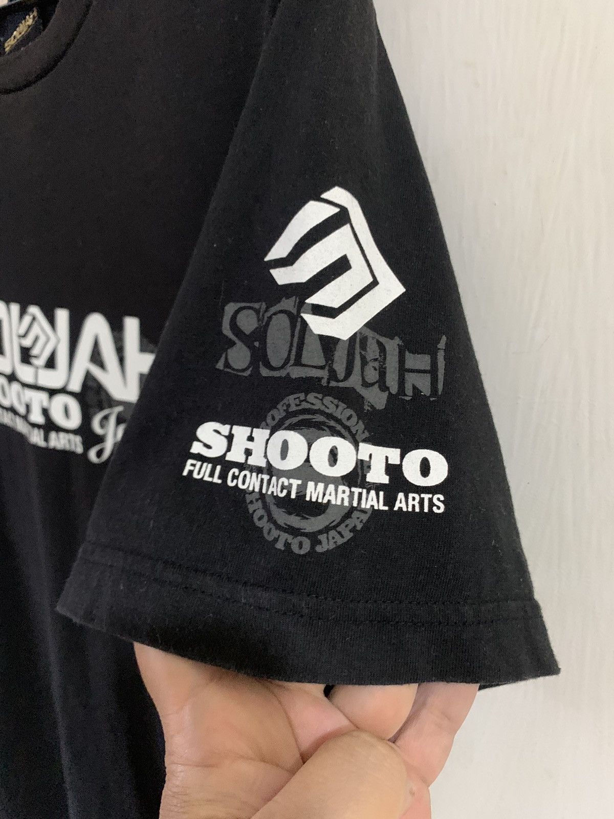Japanese Brand SOLJAH Japan Martial Art NICE DESIGN T-shirt Size US L / EU 52-54 / 3 - 5 Thumbnail