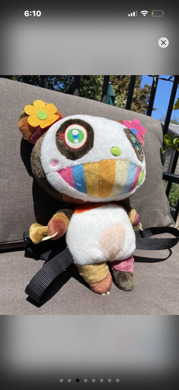 Takashi Murakami Takashi Murakami panda backpack Size ONE SIZE - 3 Thumbnail