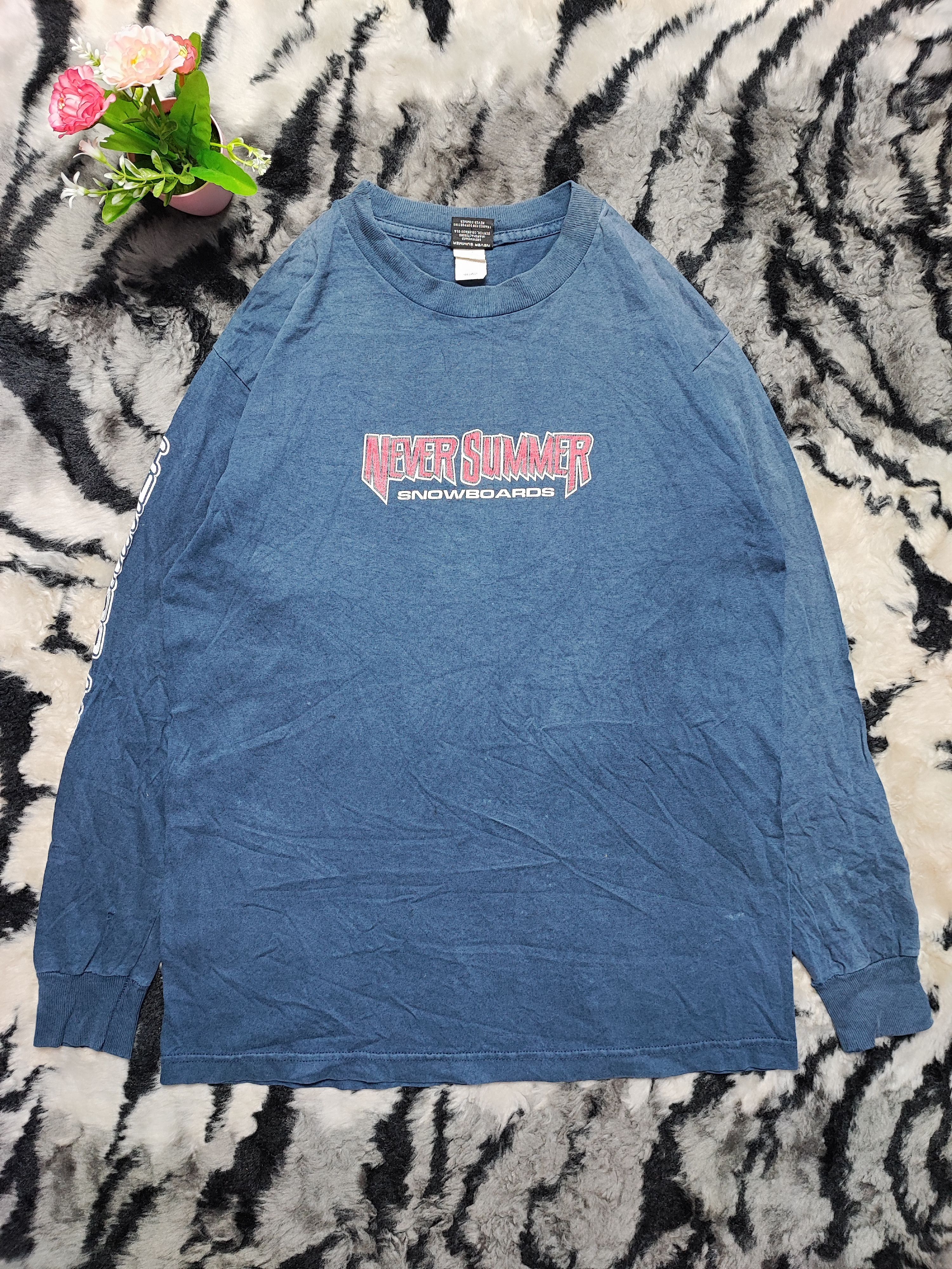 Burton Vintage Never Summer Tee Size US M / EU 48-50 / 2 - 2 Thumbnail