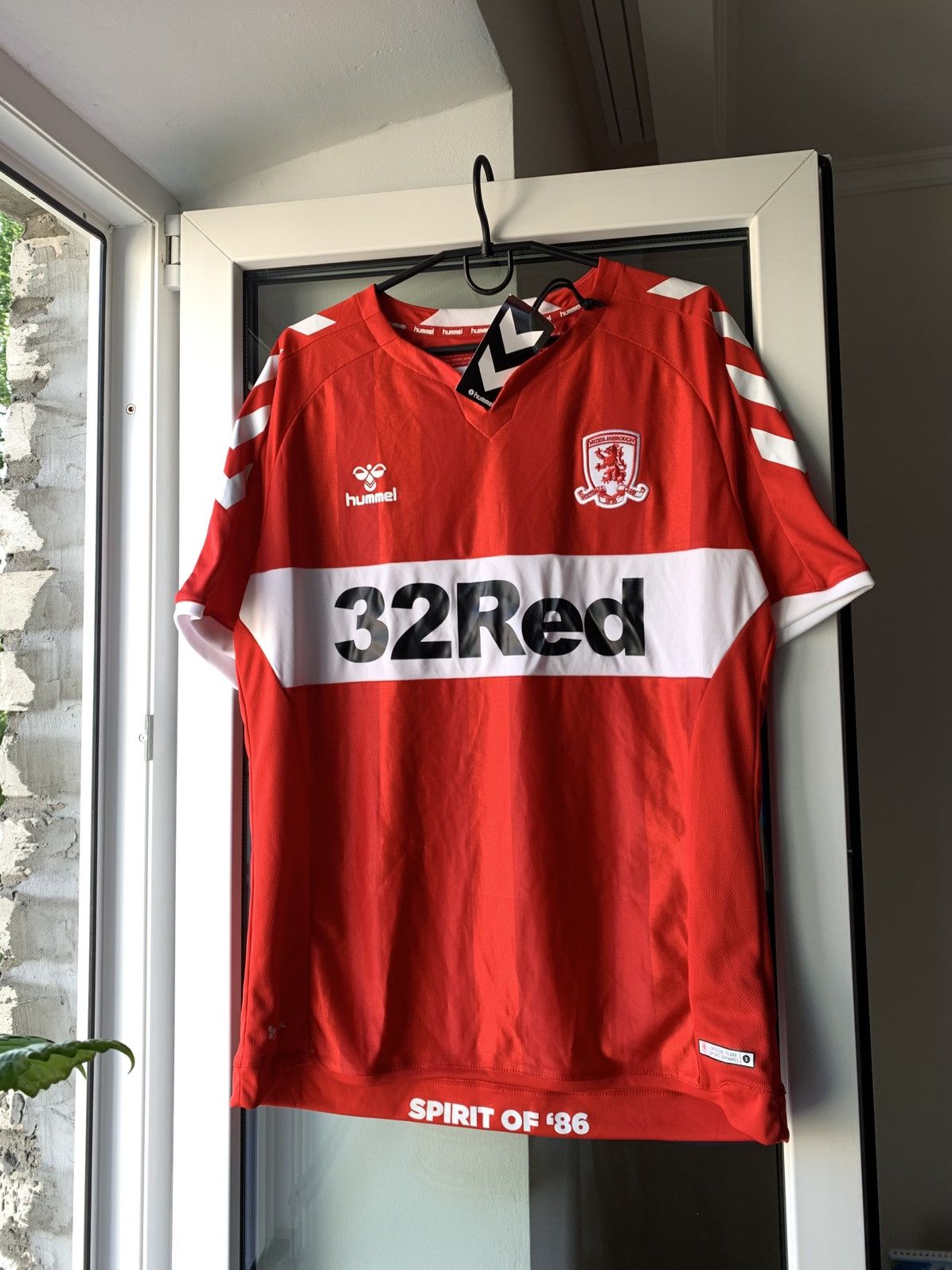Hummel 🔥HUMMEL MIDDLESBROUGH 2018 2019 SOCCER JERSEY NEW WITH TAGS Size US L / EU 52-54 / 3 - 1 Thumbnail
