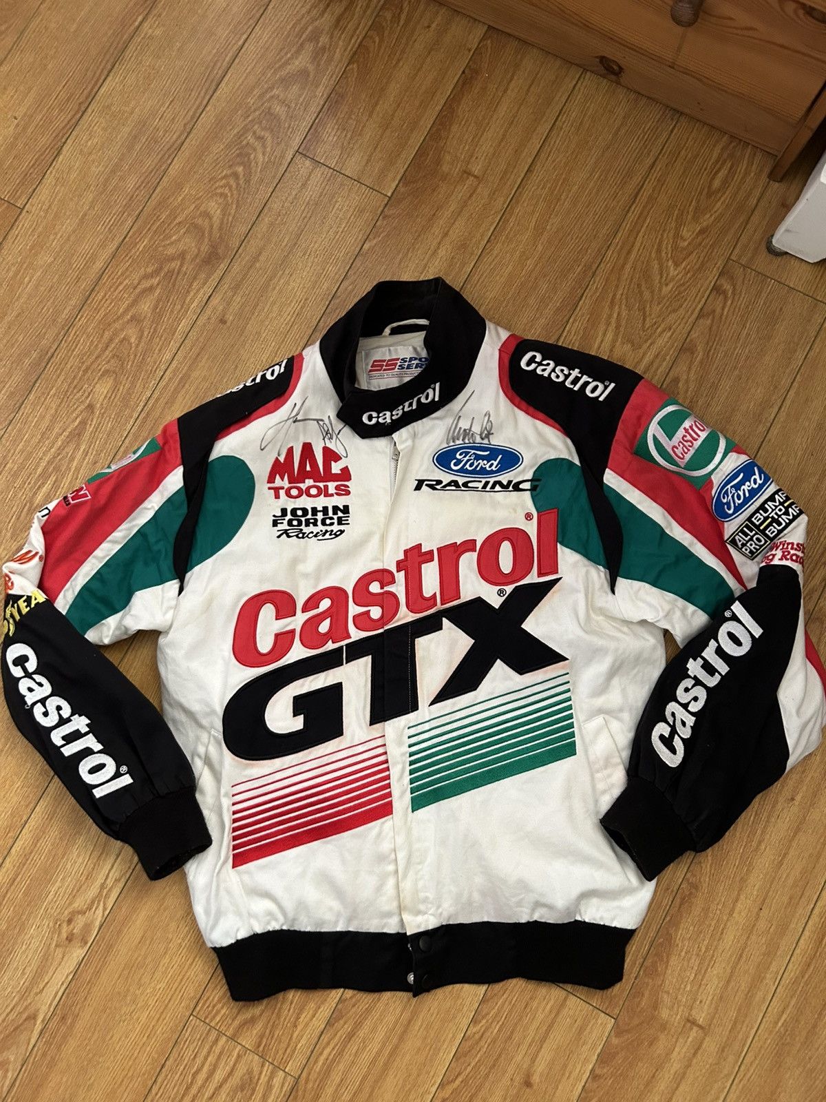 Other Castrol racing jacket signed Size US S / EU 44-46 / 1 - 1 Thumbnail