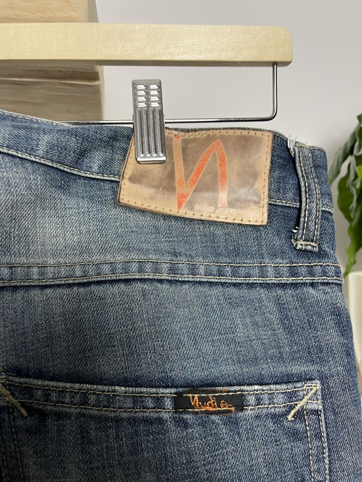 Nudie Jeans Vintage Nudie Jeans Distressed Denim Pants washed japanese Size US 32 / EU 48 - 5 Thumbnail