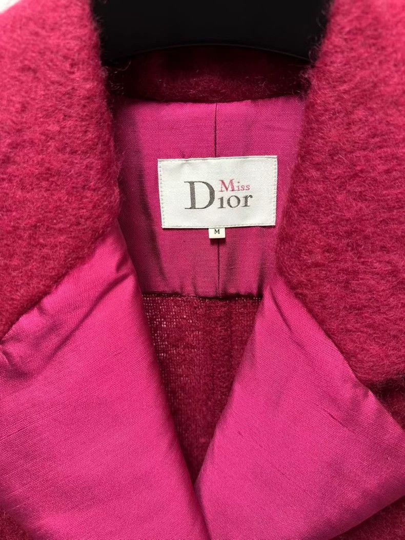 Dior Dior Rose-red pocket wool coat 2501-Nextarrow Size US M / EU 48-50 / 2 - 4 Thumbnail