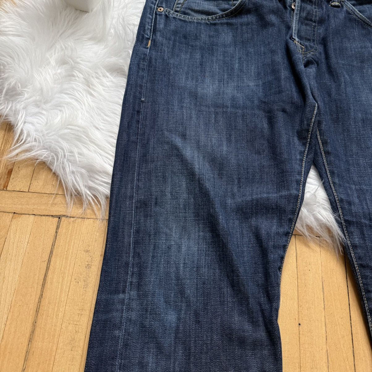 Edwin 📌 Vintage Edwin Japanese Washed Y2K Regular Jeans Size US 34 / EU 50 - 12 Thumbnail