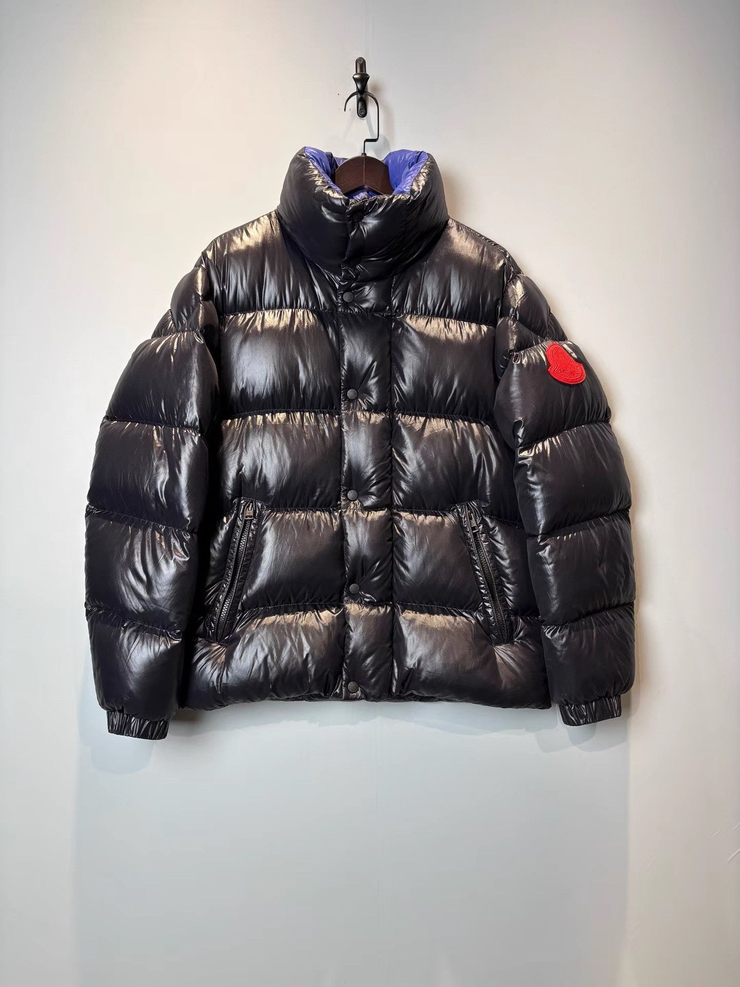 Moncler Moncler Dervox High Neck Big Logo Down Coat K36 Size US M / EU 48-50 / 2 - 1 Thumbnail