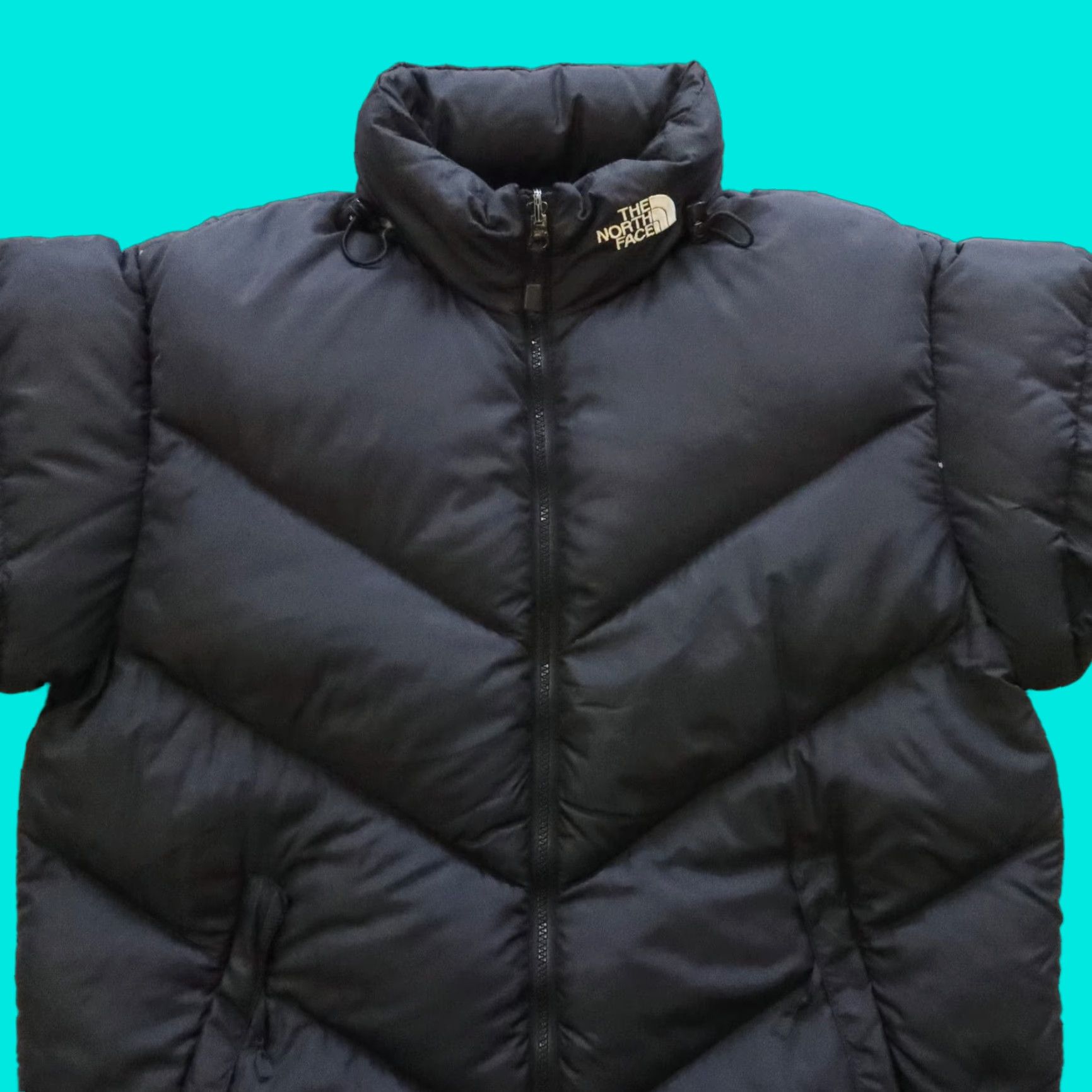 The North Face VINTAGE The North Face Shirt Jacket M Black 90s Quilted Puffer Trench Coat Men Size US M / EU 48-50 / 2 - 1 Thumbnail