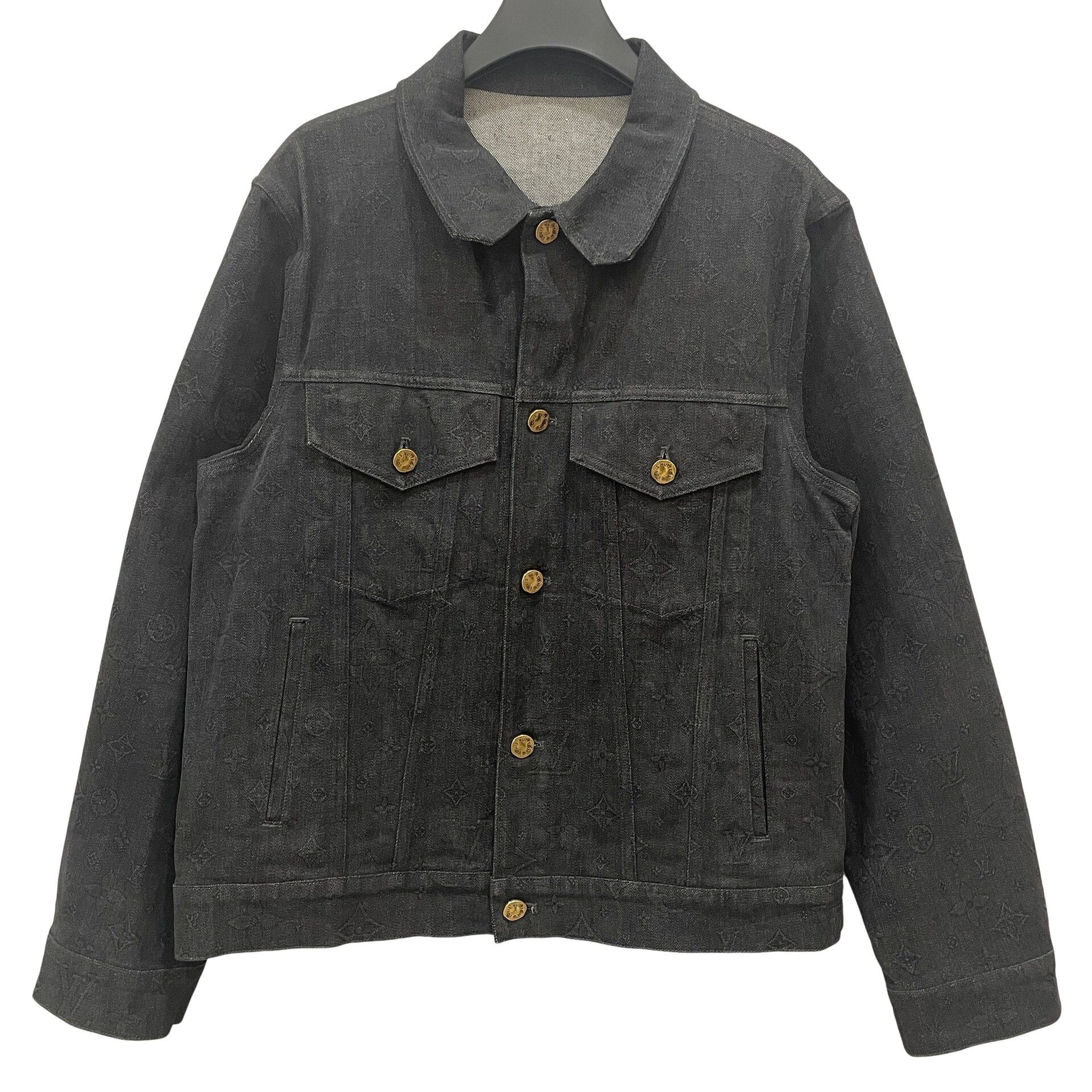 Louis Vuitton Louis Vuitton Monogram Denim Jacket Size 50 Size US M / EU 48-50 / 2 - 1 Thumbnail