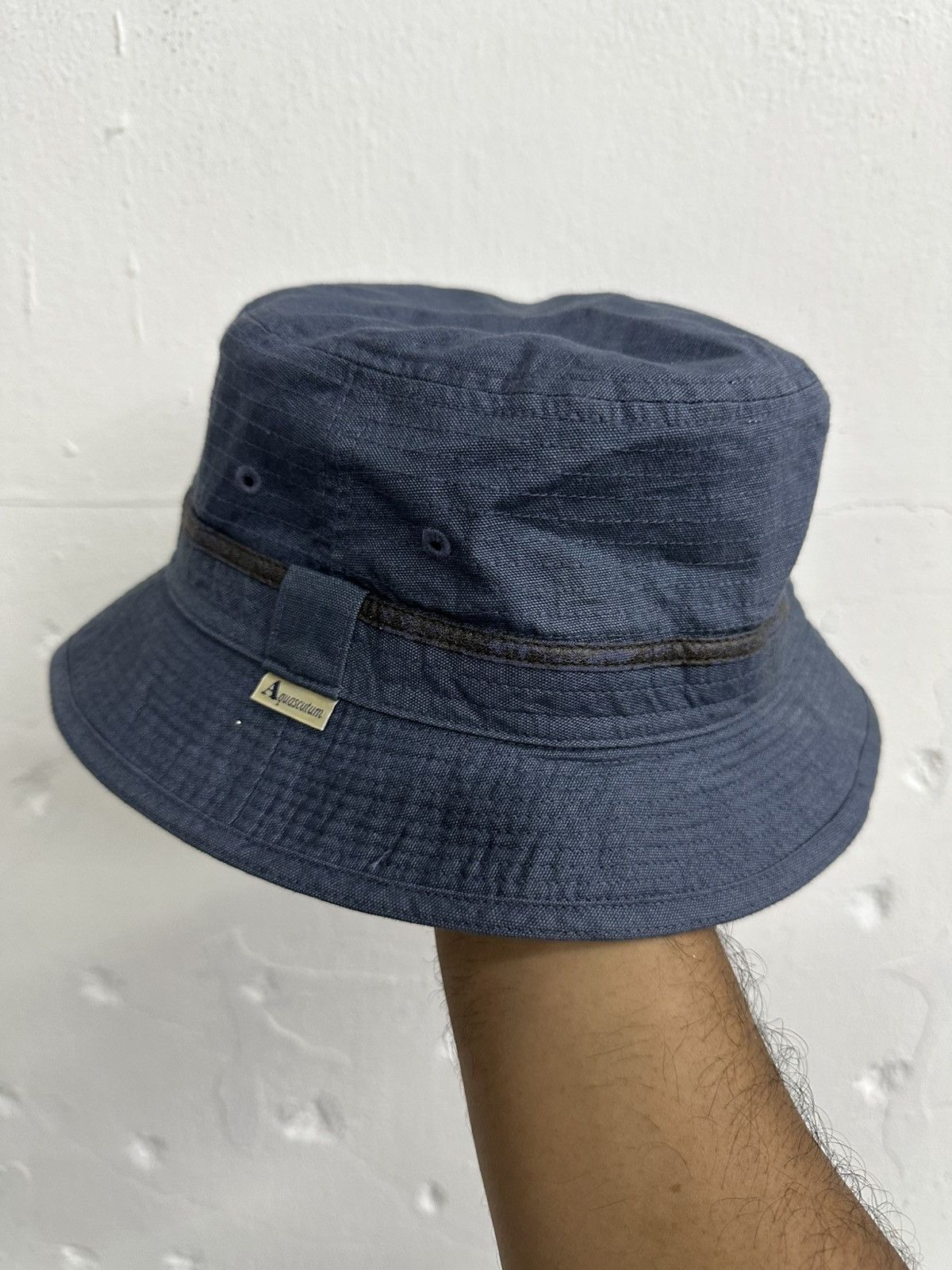 Aquascutum VTG Aquascutum Bucket Hat Size ONE SIZE - 2 Thumbnail