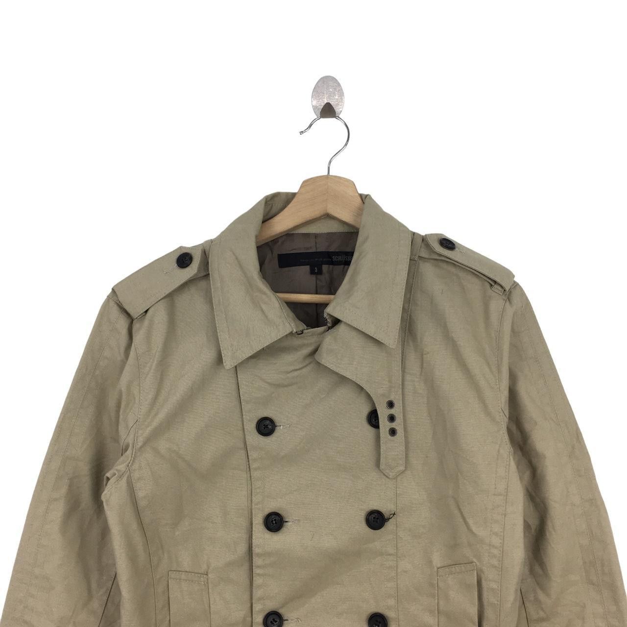 Vintage Vtg 90’ SCHLUSSEL KLEIDER MUSIK Motorcycle Jacket Peacoat Size S / US 4 / IT 40 - 2 Thumbnail