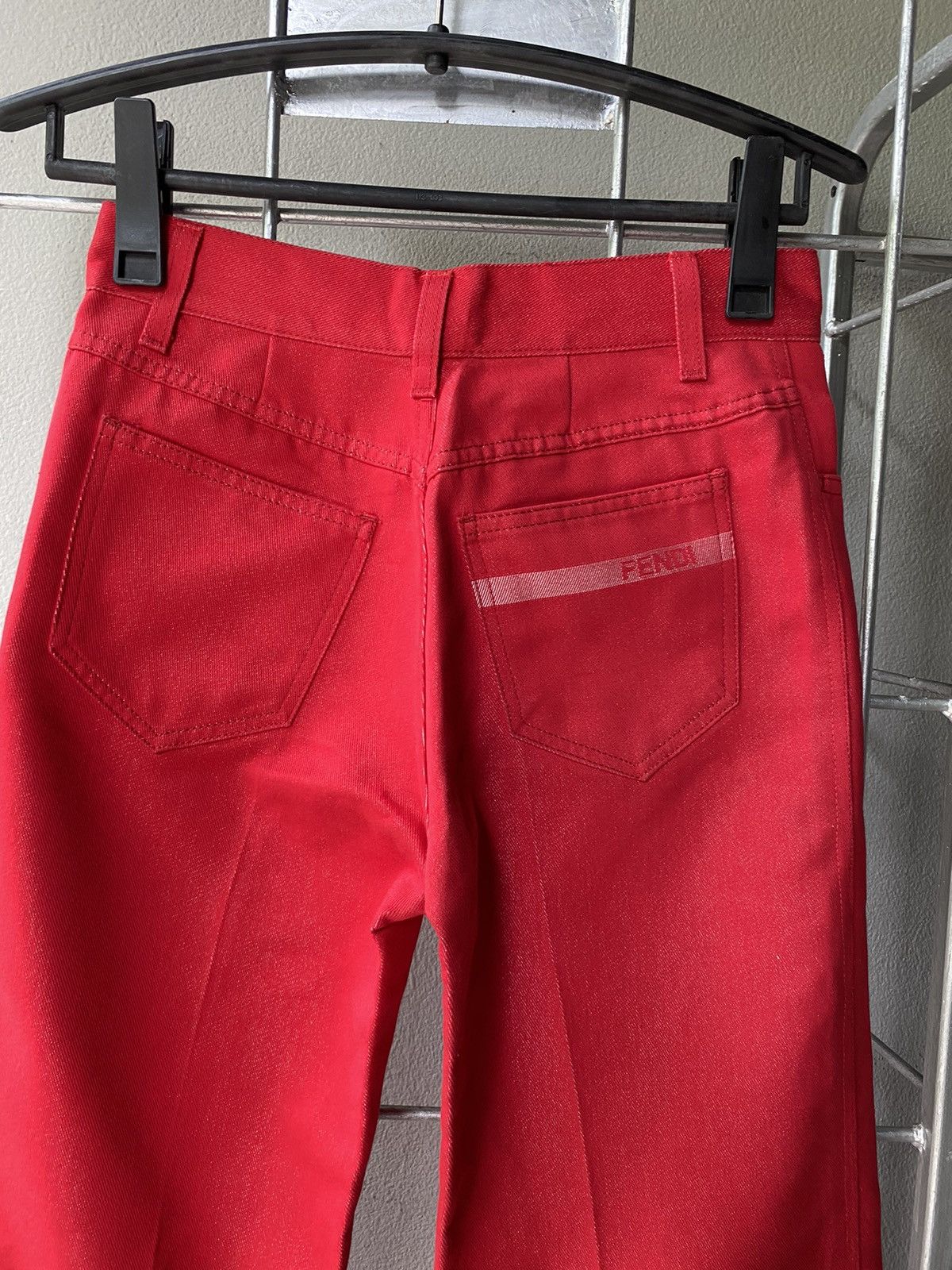Fendi FENDI Red Pattern Casual Long Jeans Size 27" / US 4 / IT 40 - 10 Thumbnail