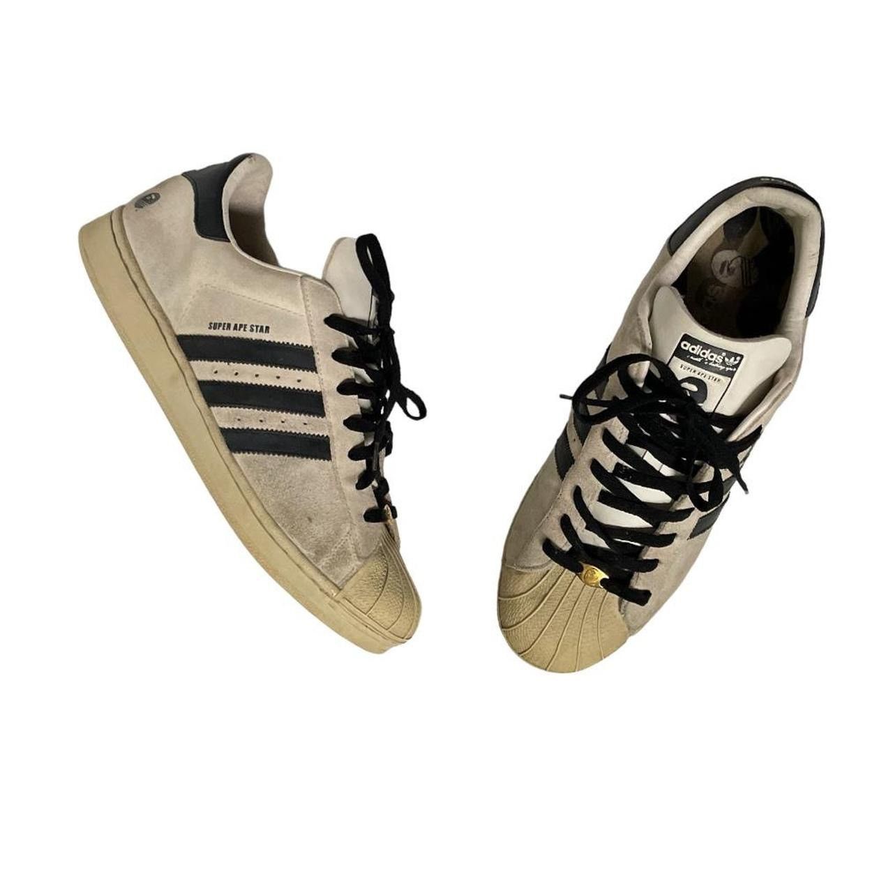 Adidas × Bape Bape x Adidas 2003 superape star Size US 11.5 / EU 44-45 - 1 Thumbnail
