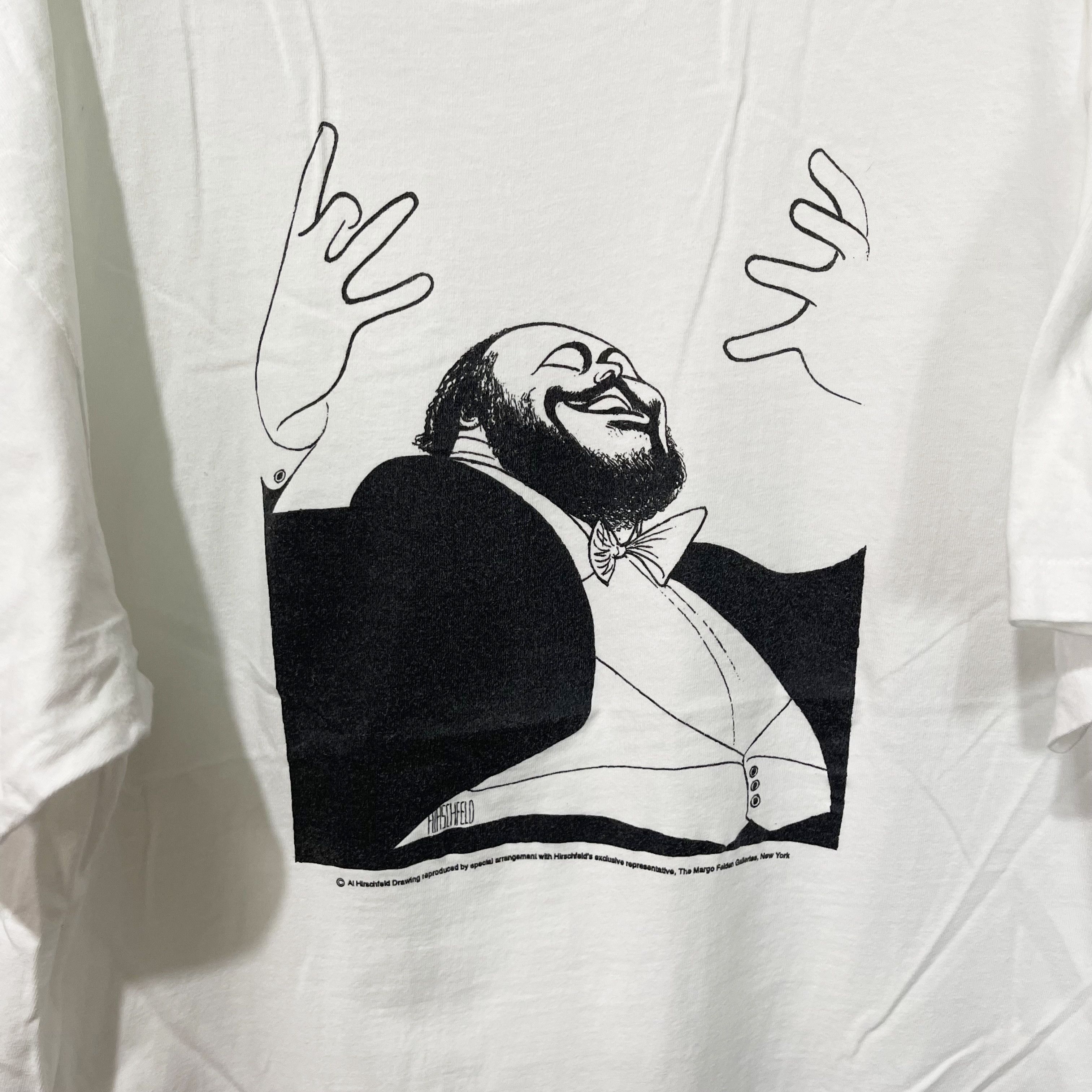 Vintage Vintage 90s Pavarotti Margo Felden Galleries New York Shirt Size US XL / EU 56 / 4 - 2 Thumbnail