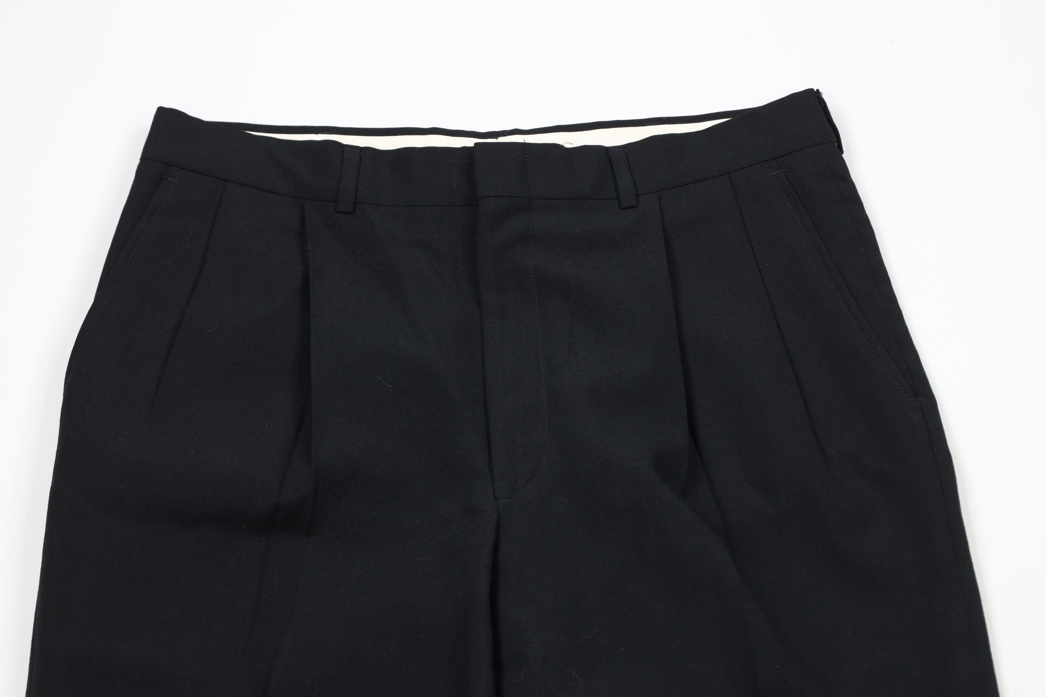 Vintage Vintage 90s Streetwear Wide Leg Chino Pants Black USA Size US 32 / EU 48 - 2 Thumbnail