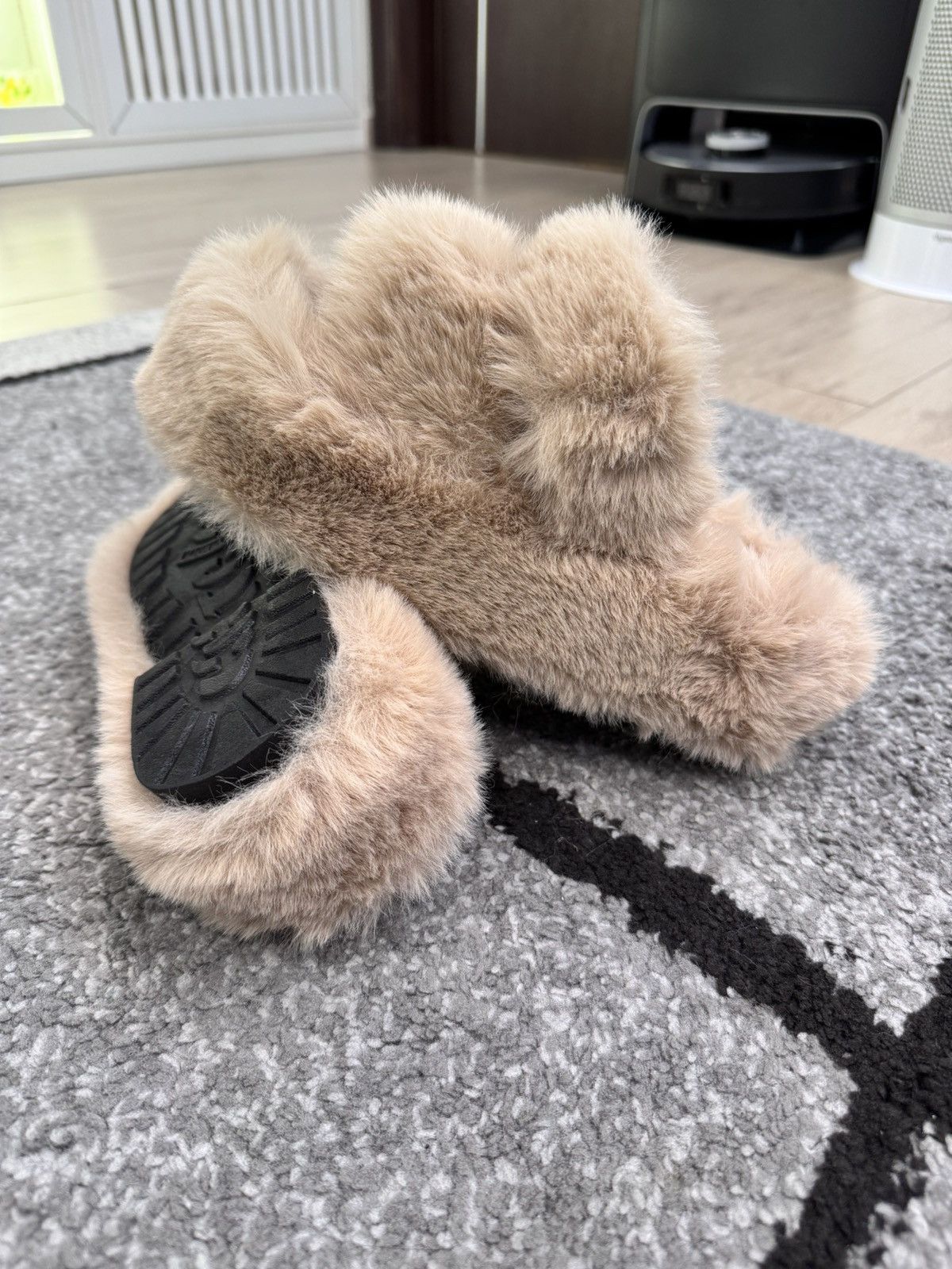 NBDN Nobrandedon Pantofole Platform in pelliccia sintetica Size US 6.5 / IT 36.5 - 5 Thumbnail