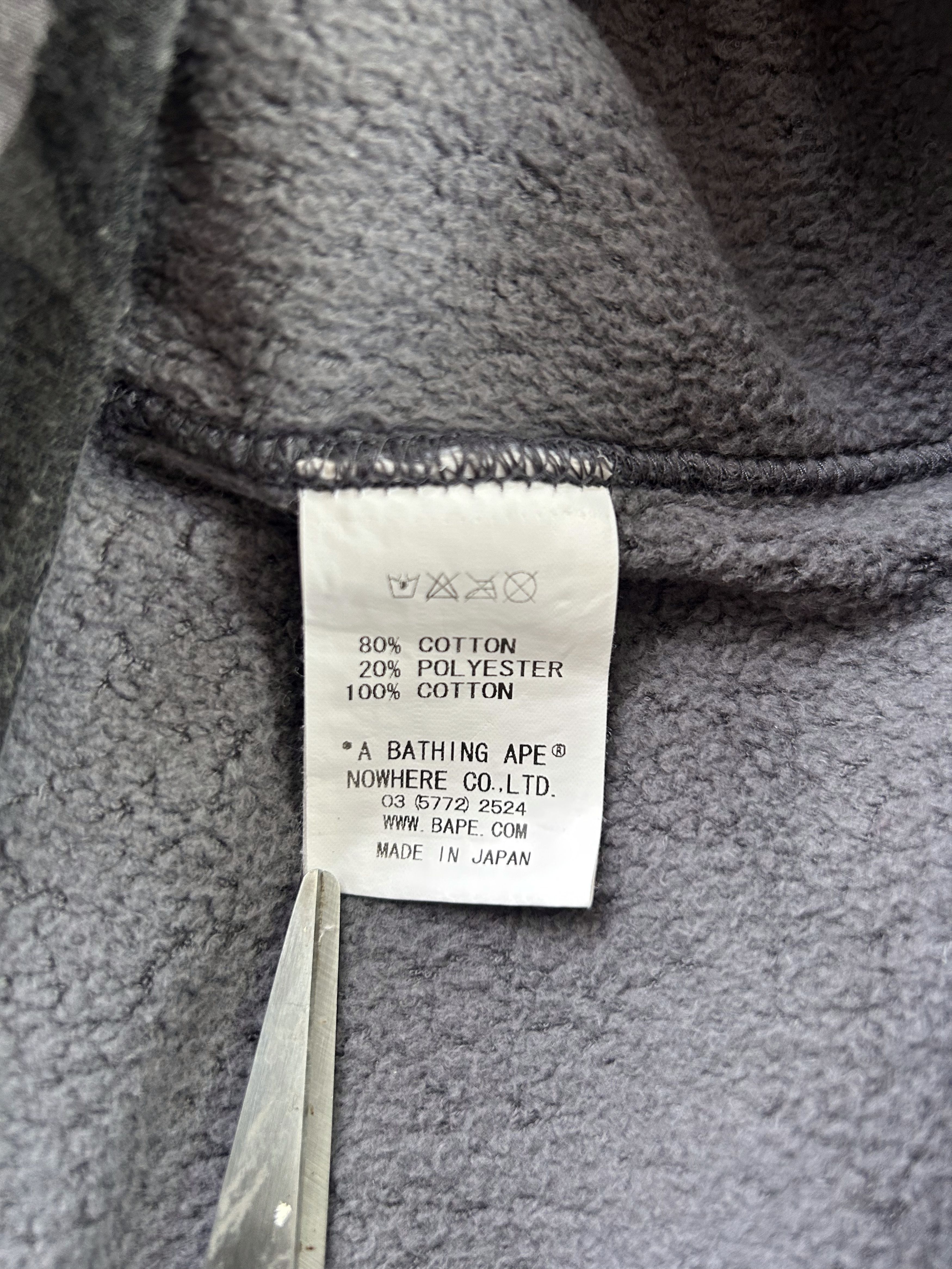 Bape 2009 Bape Flame Logo PullOver Hoodie [Size XL] Size US XL / EU 56 / 4 - 11 Thumbnail