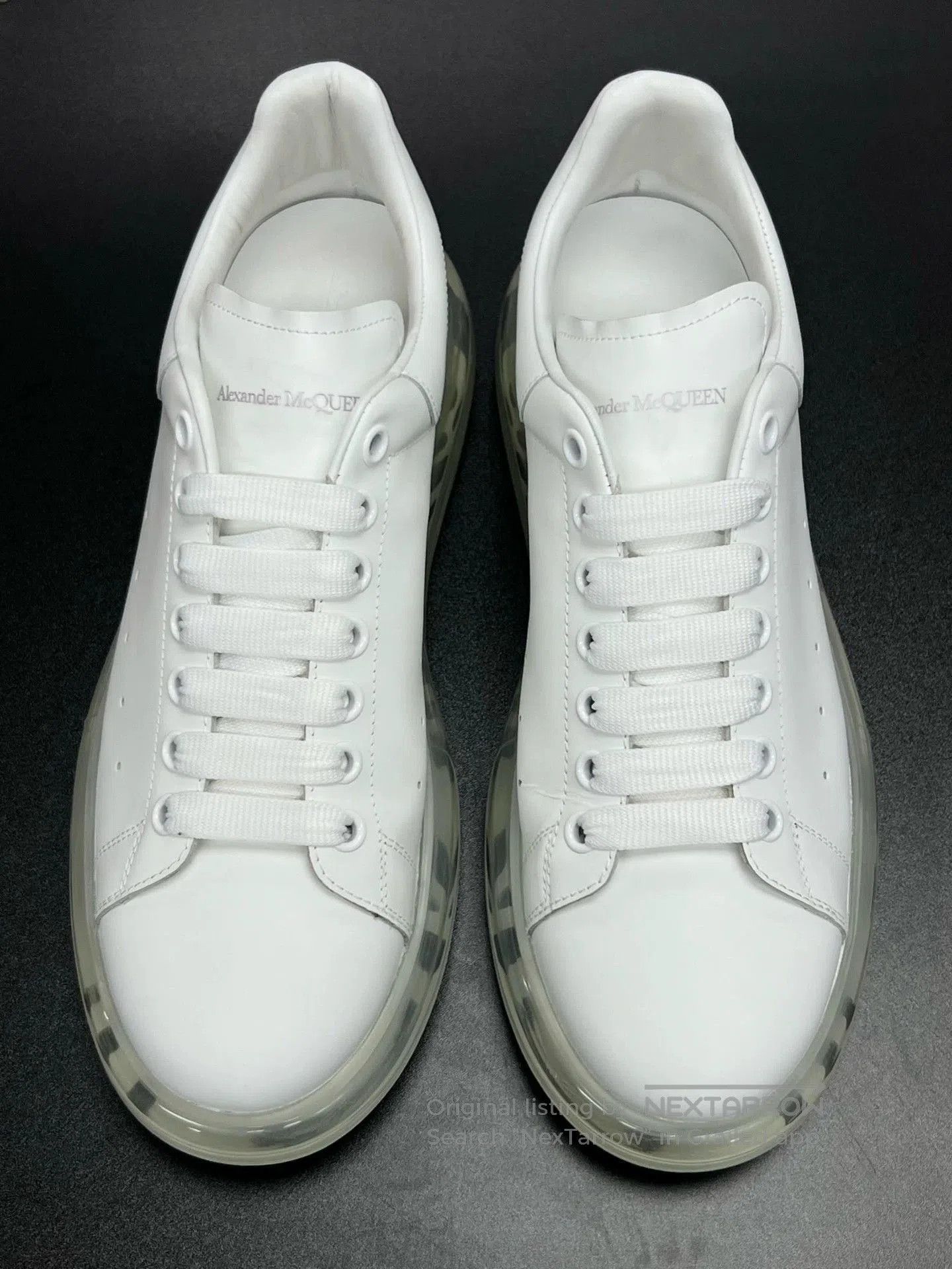 Alexander McQueen MCQ White Sole Air Cushion Sneakers Size 44. Size US 10.5 / EU 43-44 - 3 Thumbnail