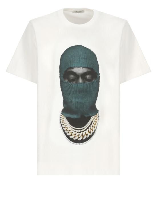 Tシャツ・カットソー IH NOM UH NIT Men T-shirt White NUS25260 081 Ih Nom Uh Nit IH NOM UH NIT Men T-Shirts NUS25260 081 White