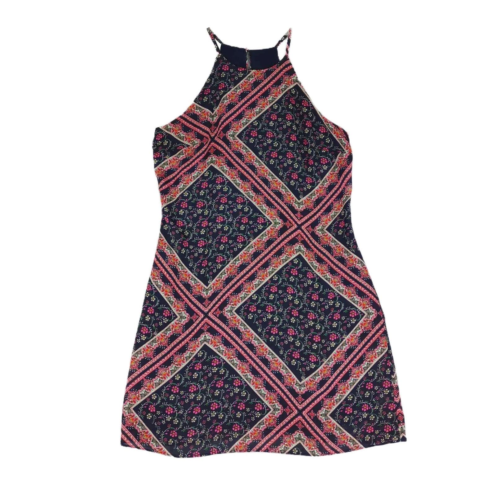 Other FORTUNE + IVY Floral Paisley Spaghetti Strap Halter Dress Size M / US 6-8 / IT 42-44 - 1 Thumbnail