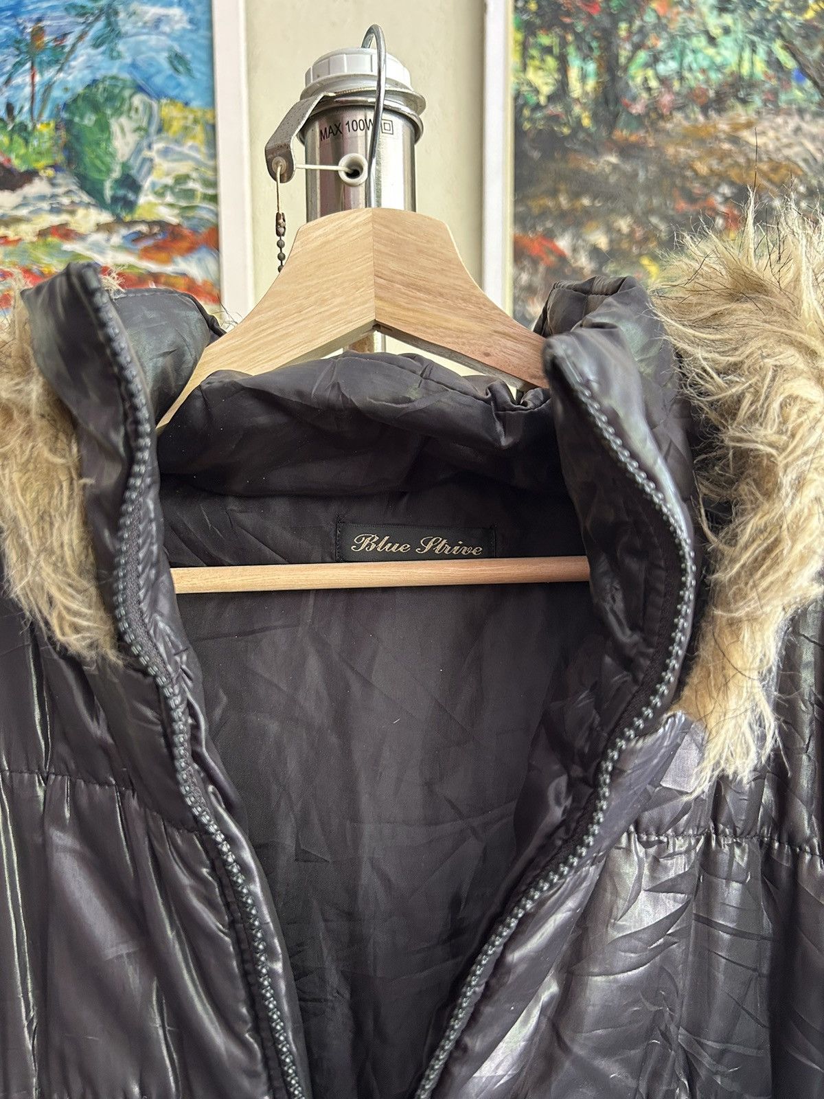 If Six Was Nine if six was nine/Lgb Blue Fur Puffer Styles Size US L / EU 52-54 / 3 - 14 Thumbnail