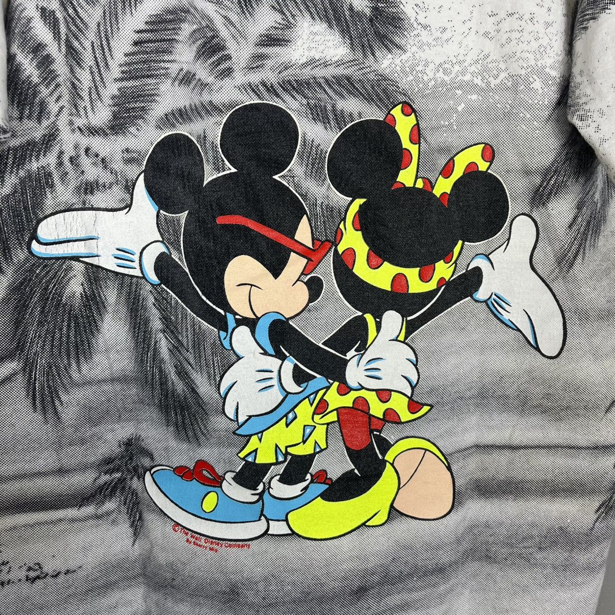 Disney 90’s Mickey Mouse Disney Florida aop funny print t-shirt tee Size US M / EU 48-50 / 2 - 5 Thumbnail