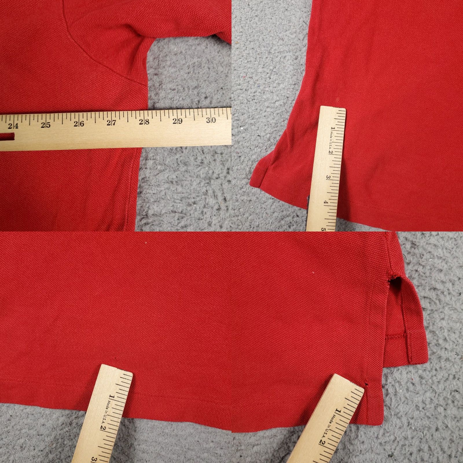 Ralph Lauren Ralph Lauren Polo Shirt Mens XL Red Pony Short Sleeve Cotton Casual Button-Front Size US XL / EU 56 / 4 - 8 Thumbnail