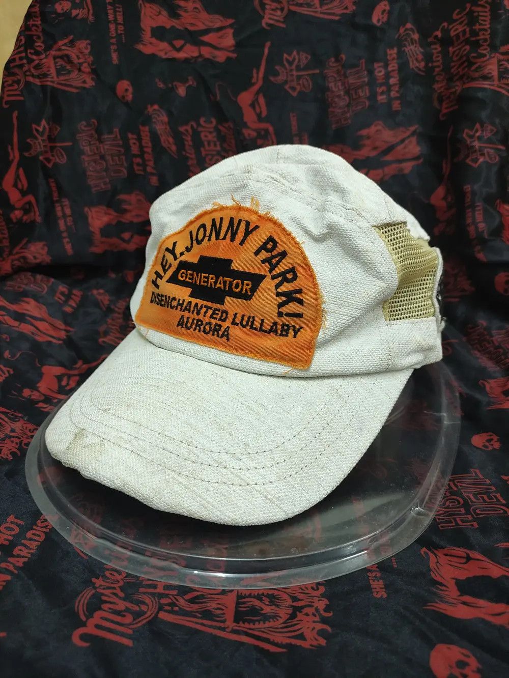 CA4LA CA4LA X FOO FIGHTERS 'HEY.JONNY PARK!" VINTAGE CAP Size ONE SIZE - 2 Thumbnail