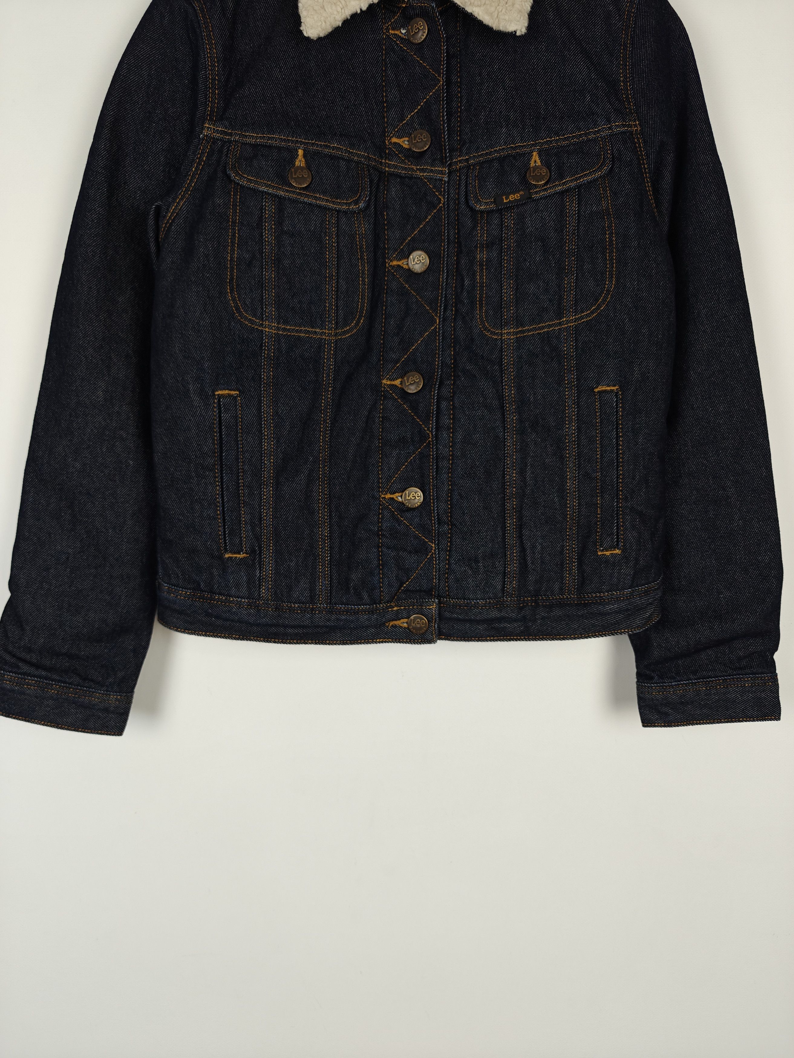 Lee LEE Storm Rider Denim Jacket Sherpa size S Size US S / EU 44-46 / 1 - 3 Thumbnail