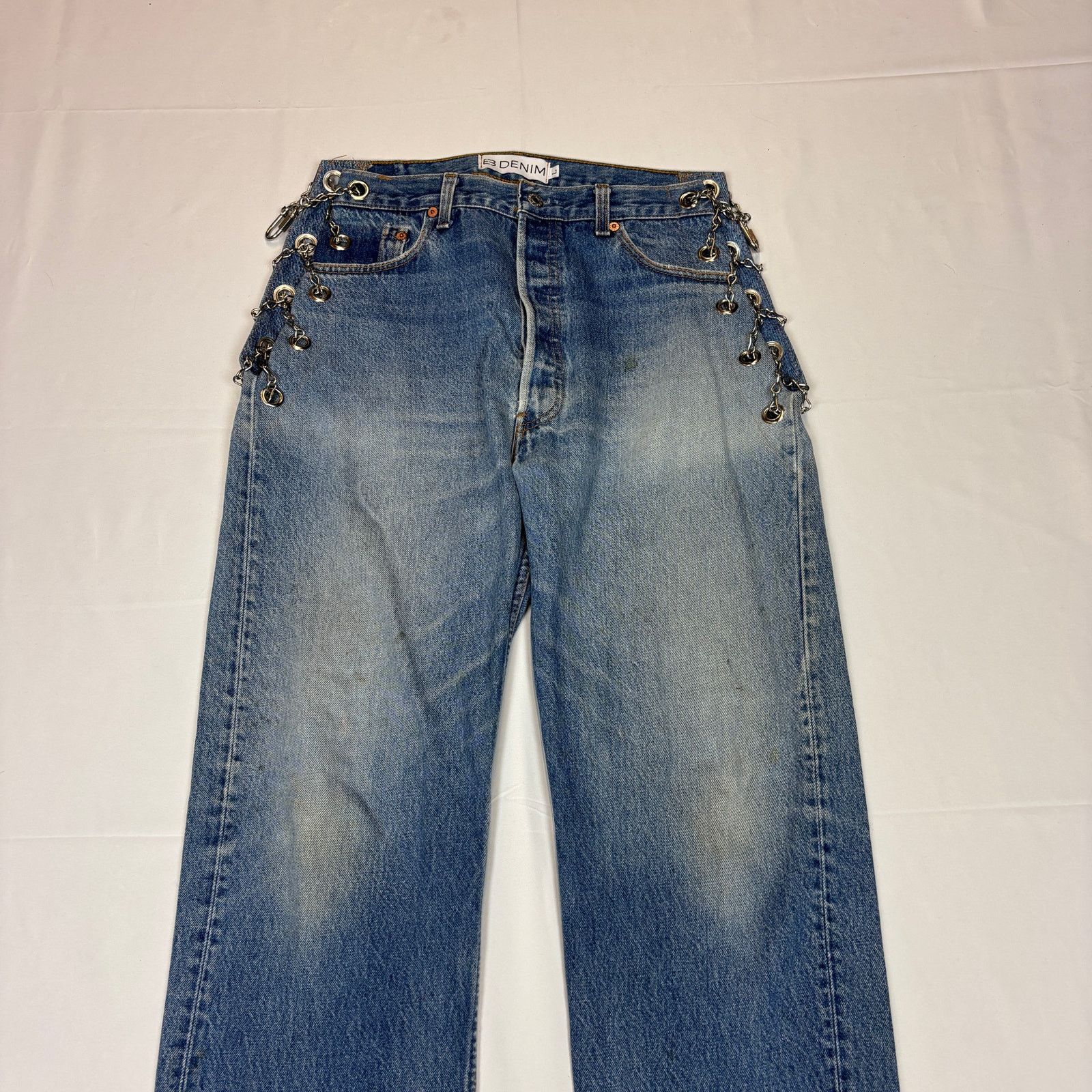 EB Denim EB Denim Chain Vintage 90s Levi's Jeans Straight Large Size 30" / US 8 / IT 44 - 2 Thumbnail
