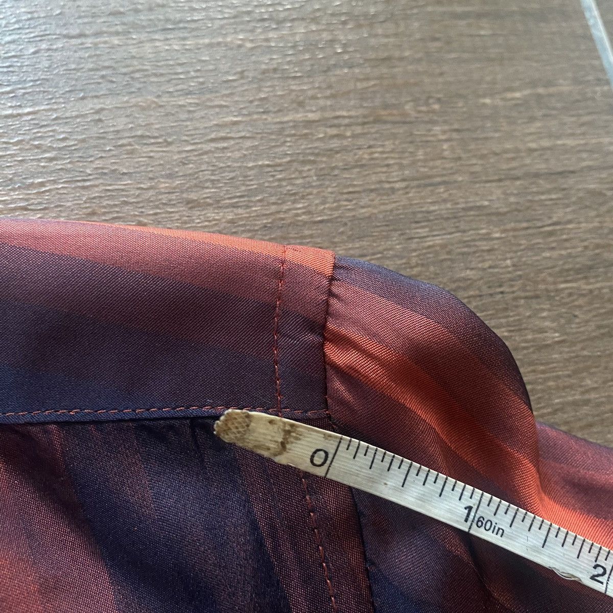 Gucci F/W 1997 Gucci by Tom Ford Runway Red Ombré Stripe Silk Size S / US 4 / IT 40 - 9 Thumbnail