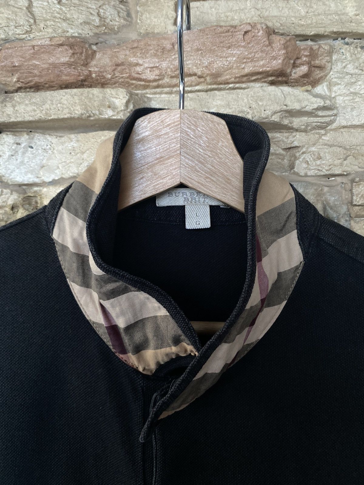 Burberry Rare Vintage Burberry Brit Checkered Nova Check Polo Shirt Size US M / EU 48-50 / 2 - 10 Thumbnail