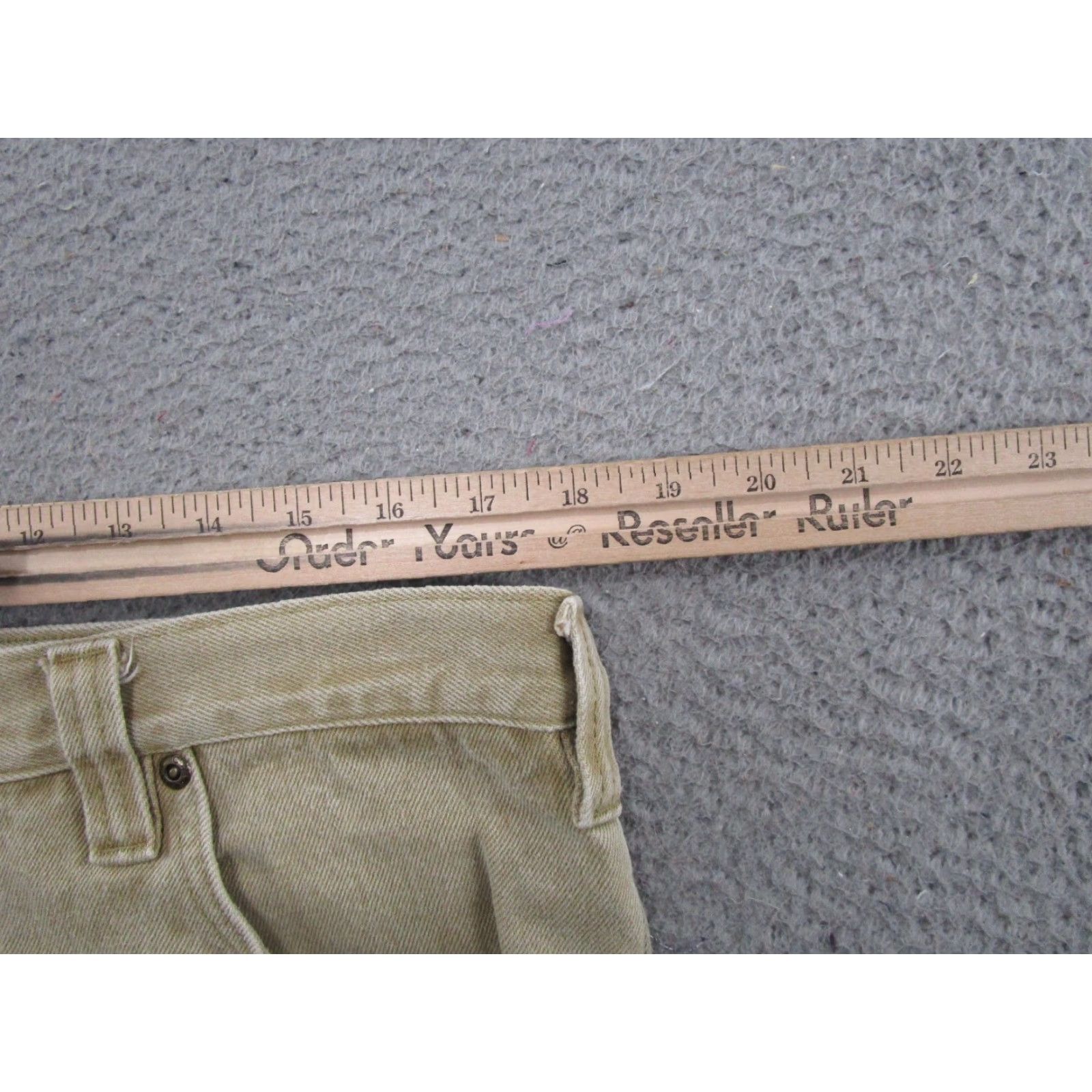 Vintage Remington Pants Mens 36x28 Chino Brown Cotton Regular Straight Outdoor Pockets Read Size US 36 / EU 52 - 6 Thumbnail