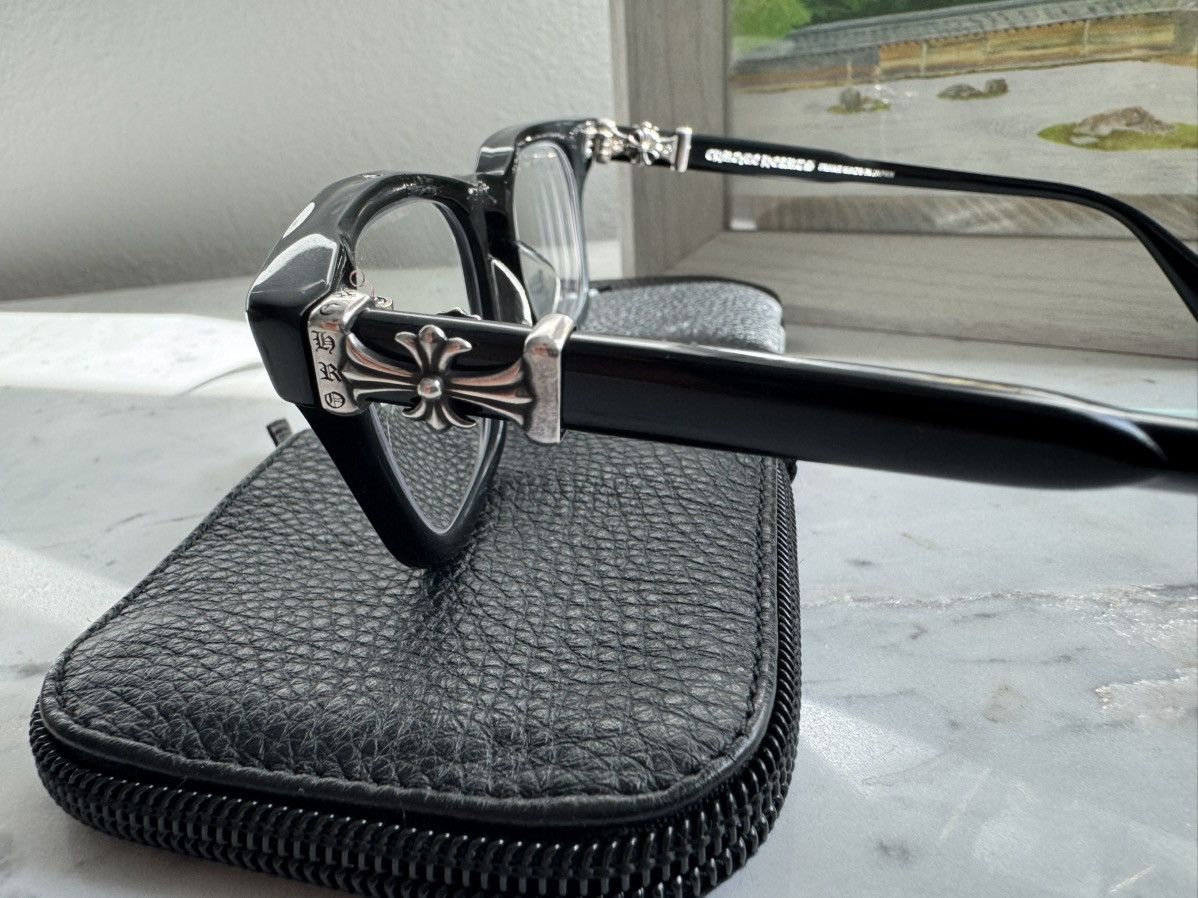 Chrome Hearts Chrome Hearts Pump Me Glasses Black Size ONE SIZE - 9 Thumbnail