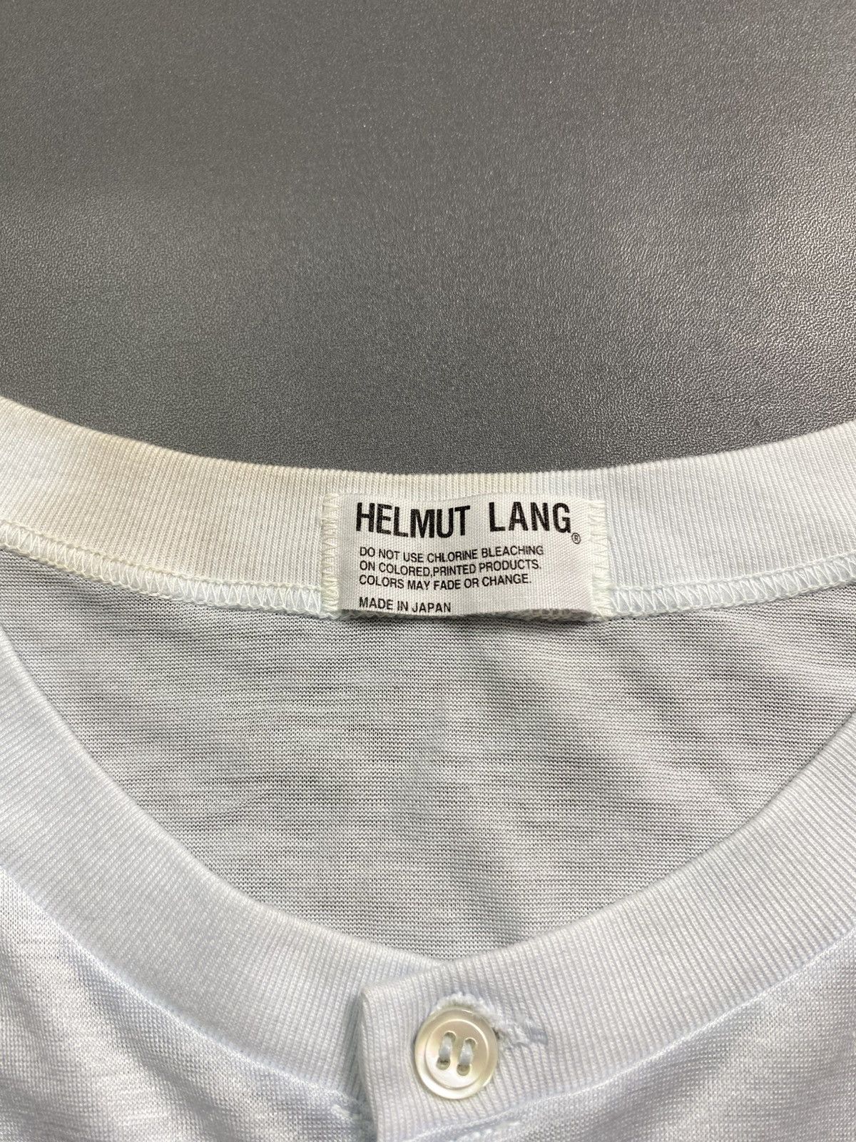 Helmut Lang Helmut Lang Button up Japan Henley Tee Size US M / EU 48-50 / 2 - 3 Thumbnail