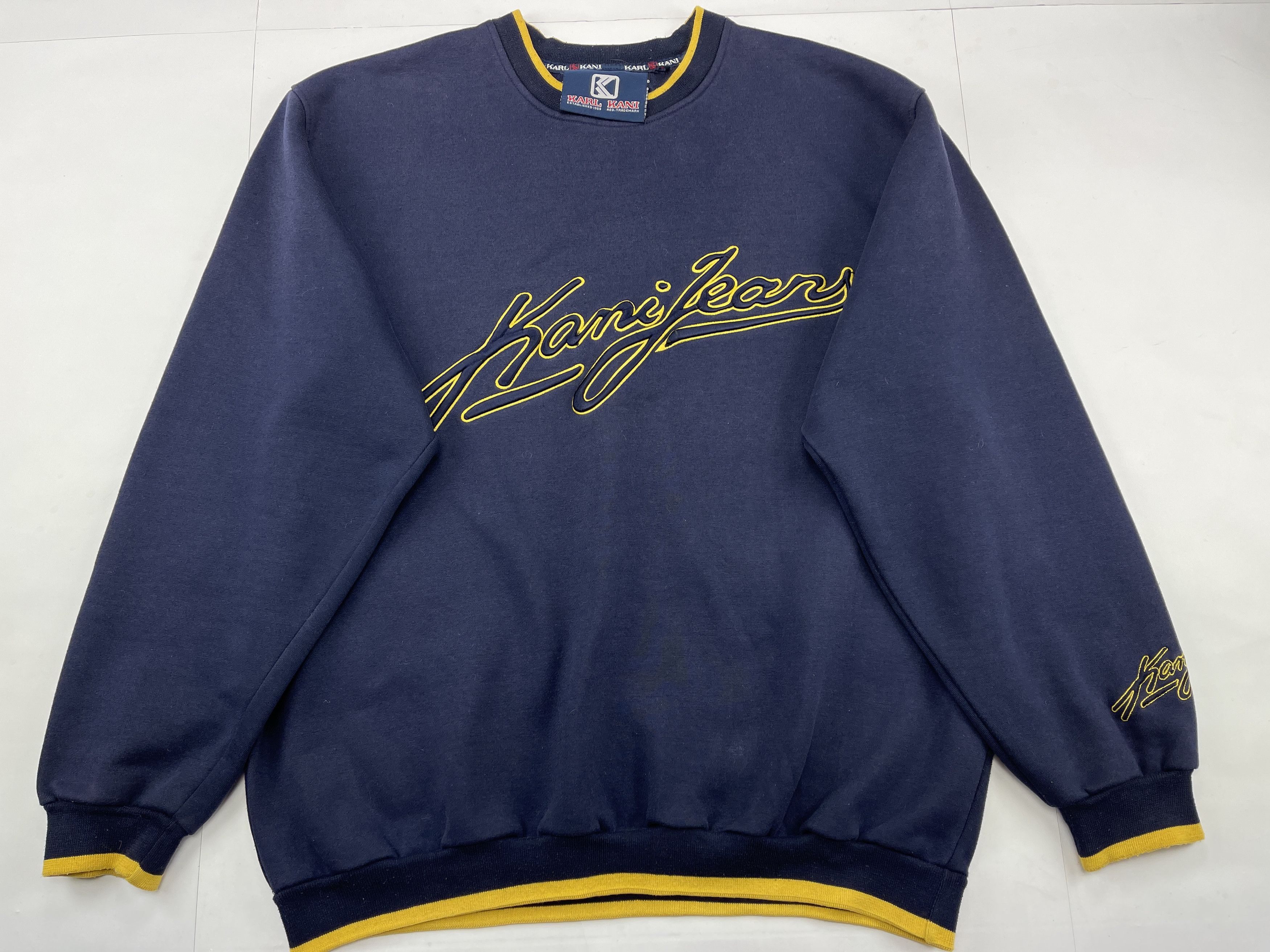 Karl Kani KARL KANI sweatshirt, vintage 90s hip hop, skater size L Size US L / EU 52-54 / 3 - 1 Thumbnail